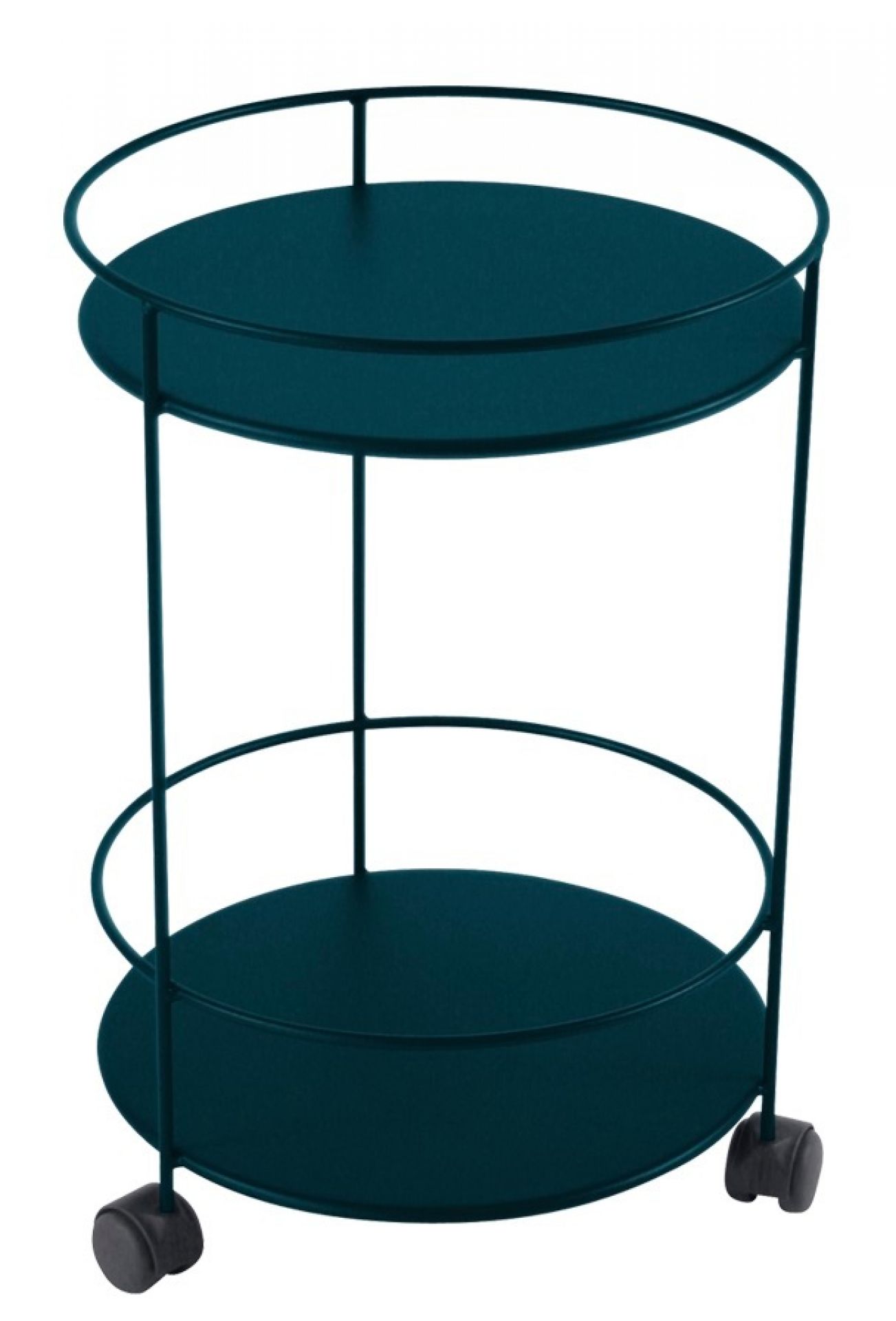 Guinguette Outdoor nTable d'appoint sur Roulettes Fermob