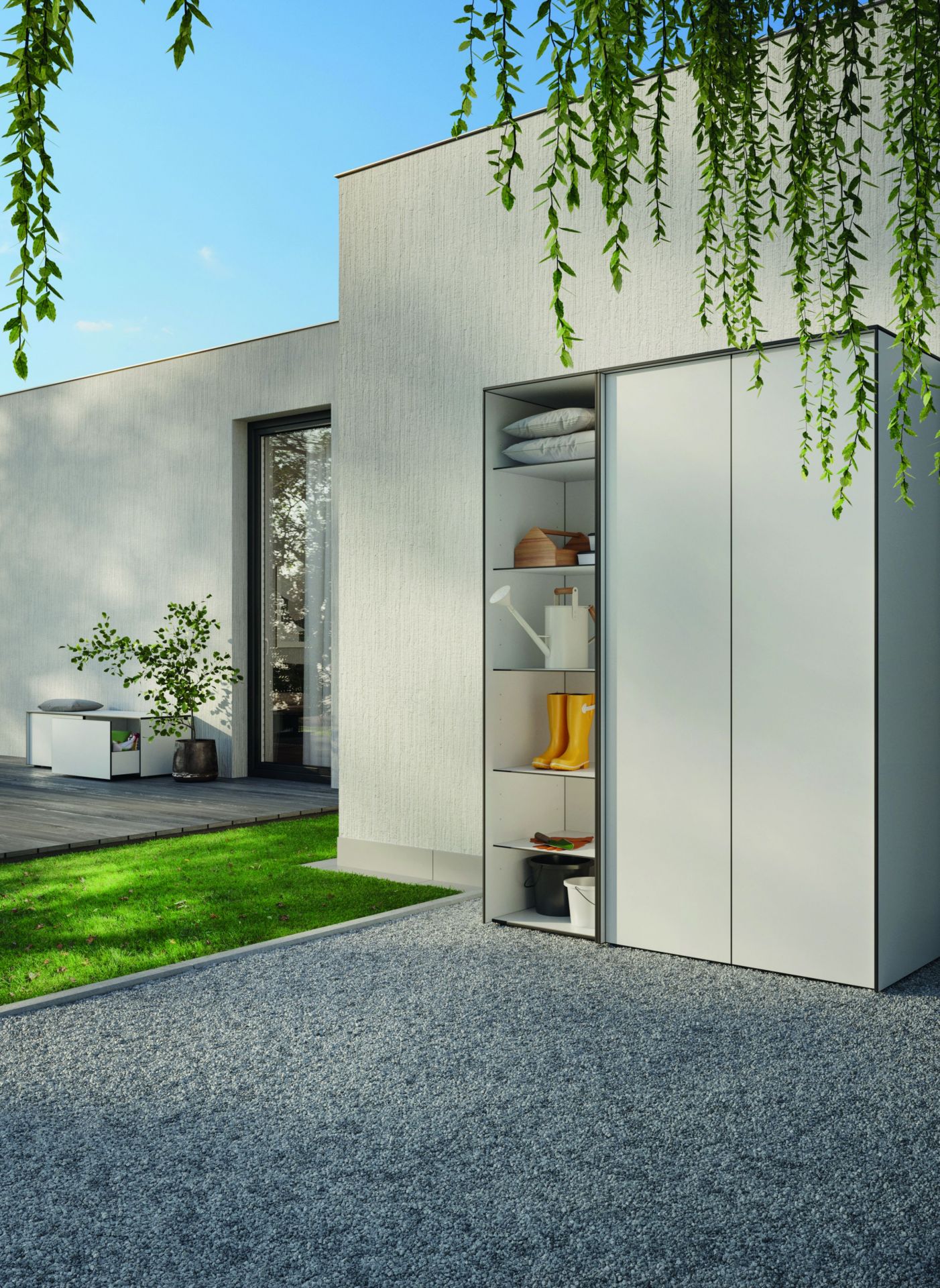 Ordo Armoire de jardin 50 Shelf Conmoto
