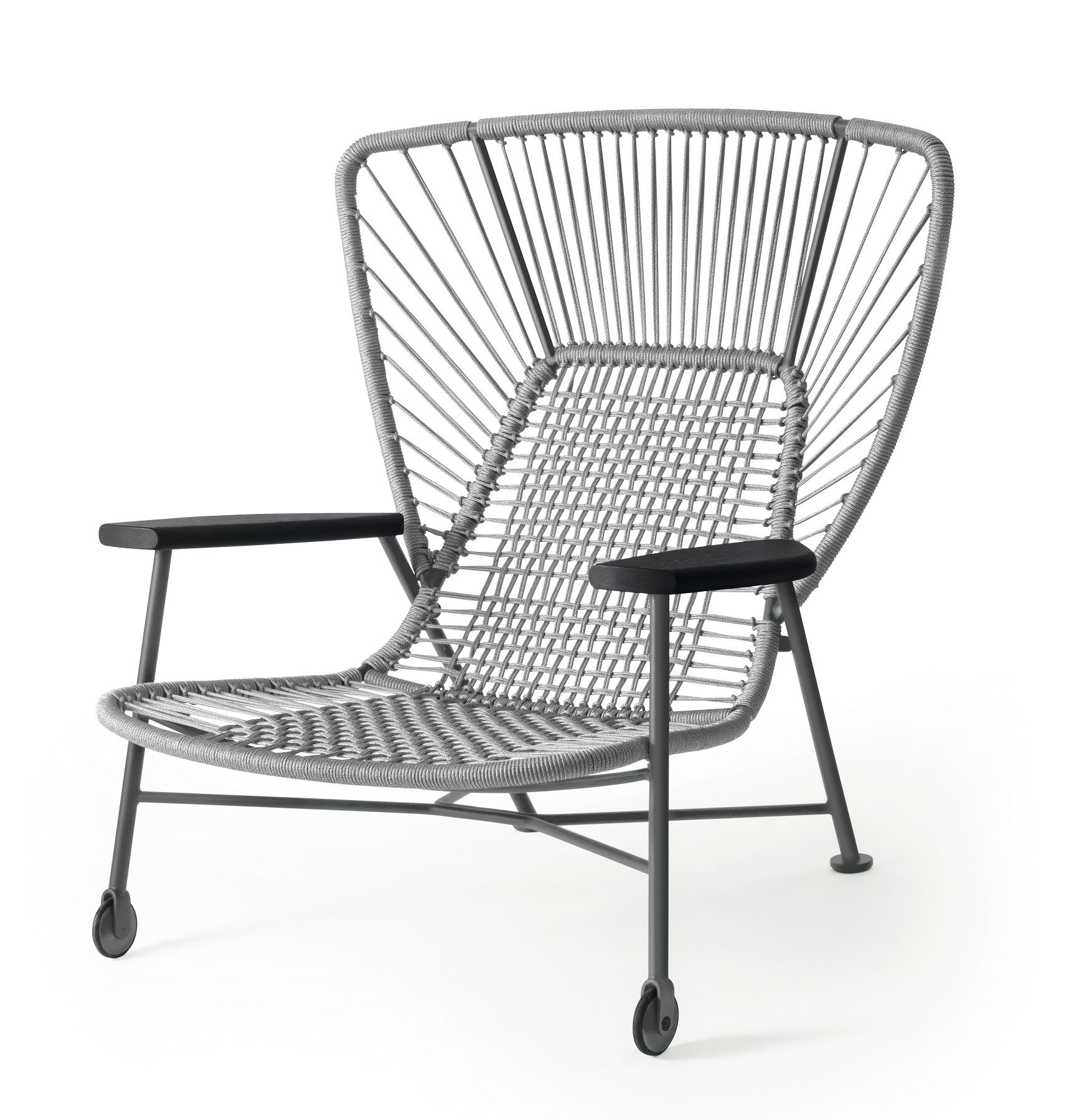 Shinzo Hybrid Lounge Chair Indoor / Outdoor Fauteuil Walter Knoll