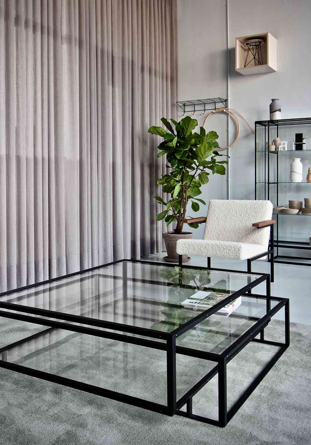 Tangled Square Table de salon Table basse Spectrum