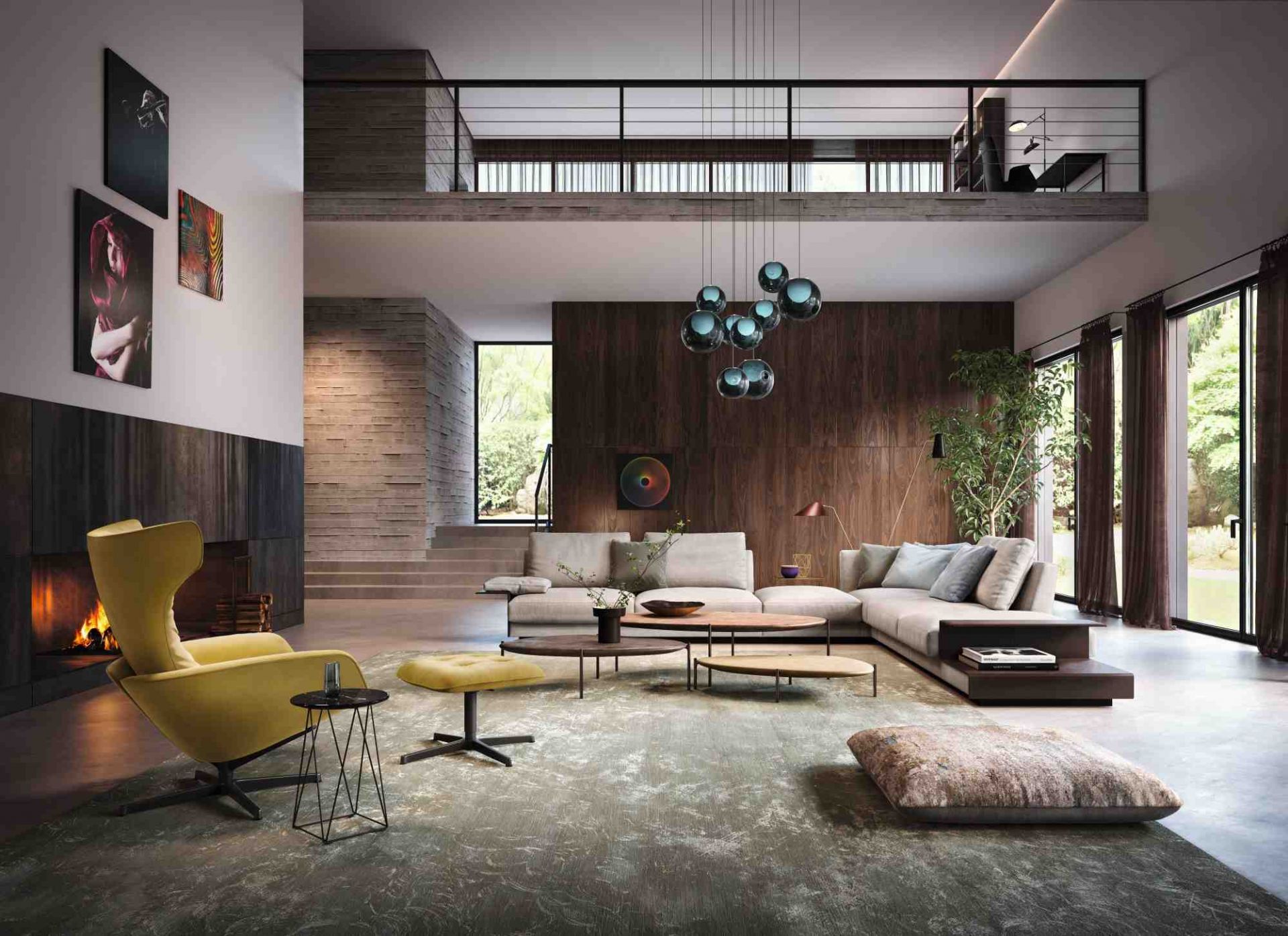 Ishino Metal Table Table d'appoint Walter Knoll