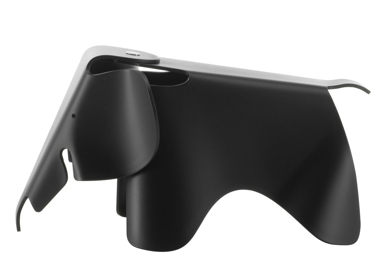 Eames Elephant Small petite RE Vitra noir profond