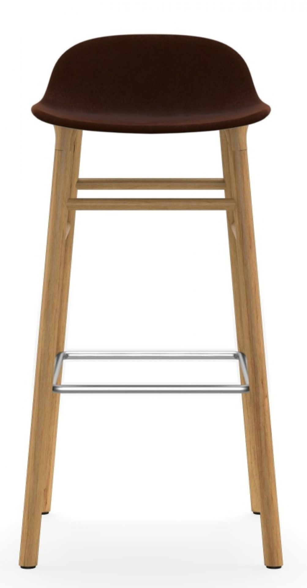Form Barstool tabouret de bar H 75 cm Chêne Rembourré Normann Copenhagen