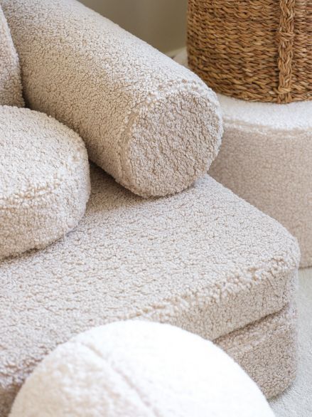 Canapé de jeu en tissu Teddy Wigiwama