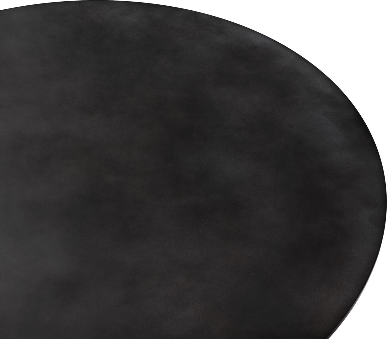 Epic Coffee Table Table basse Midnight Black Acier 80 Gubi