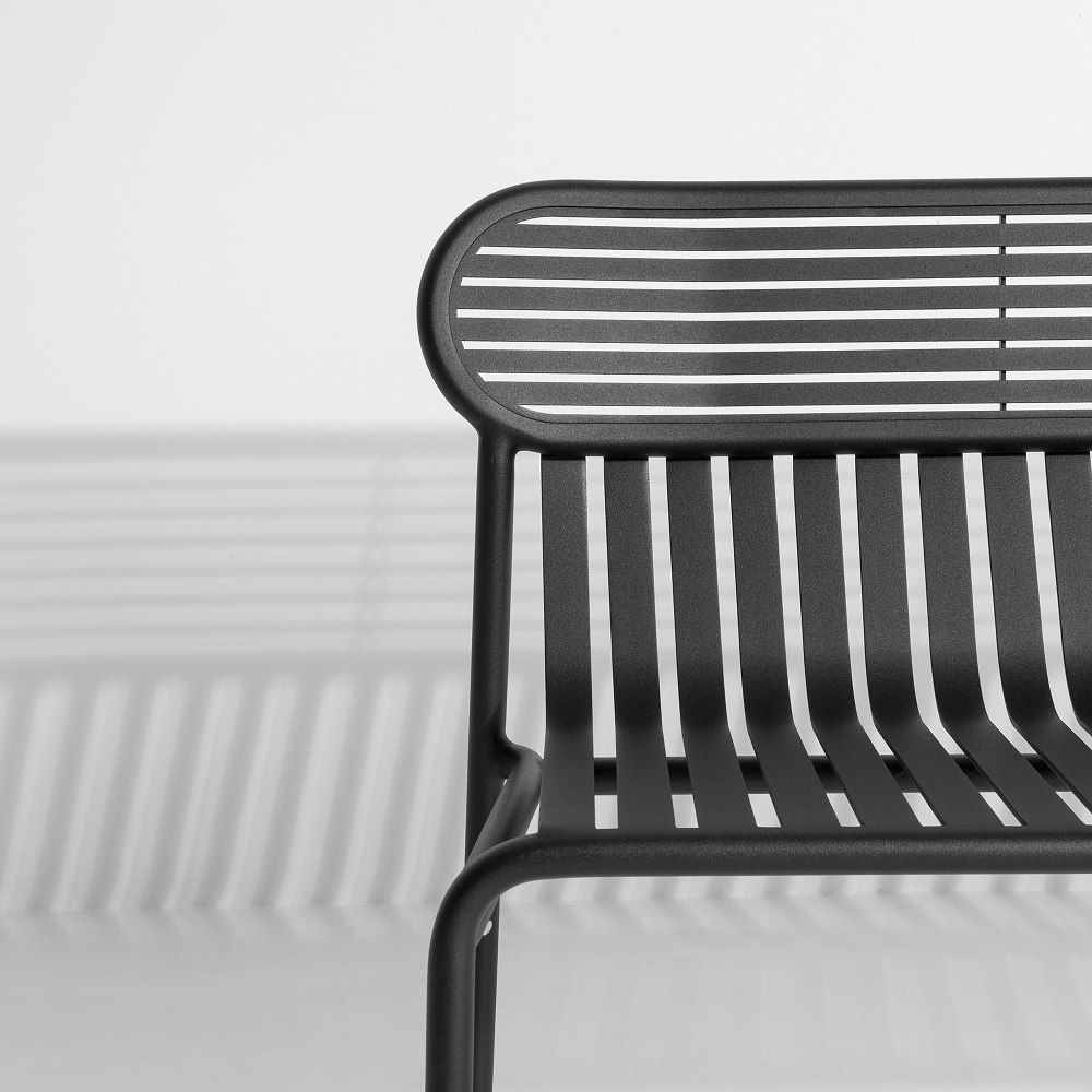 Week-End Garden Bench Banc avec dossier Petite Friture