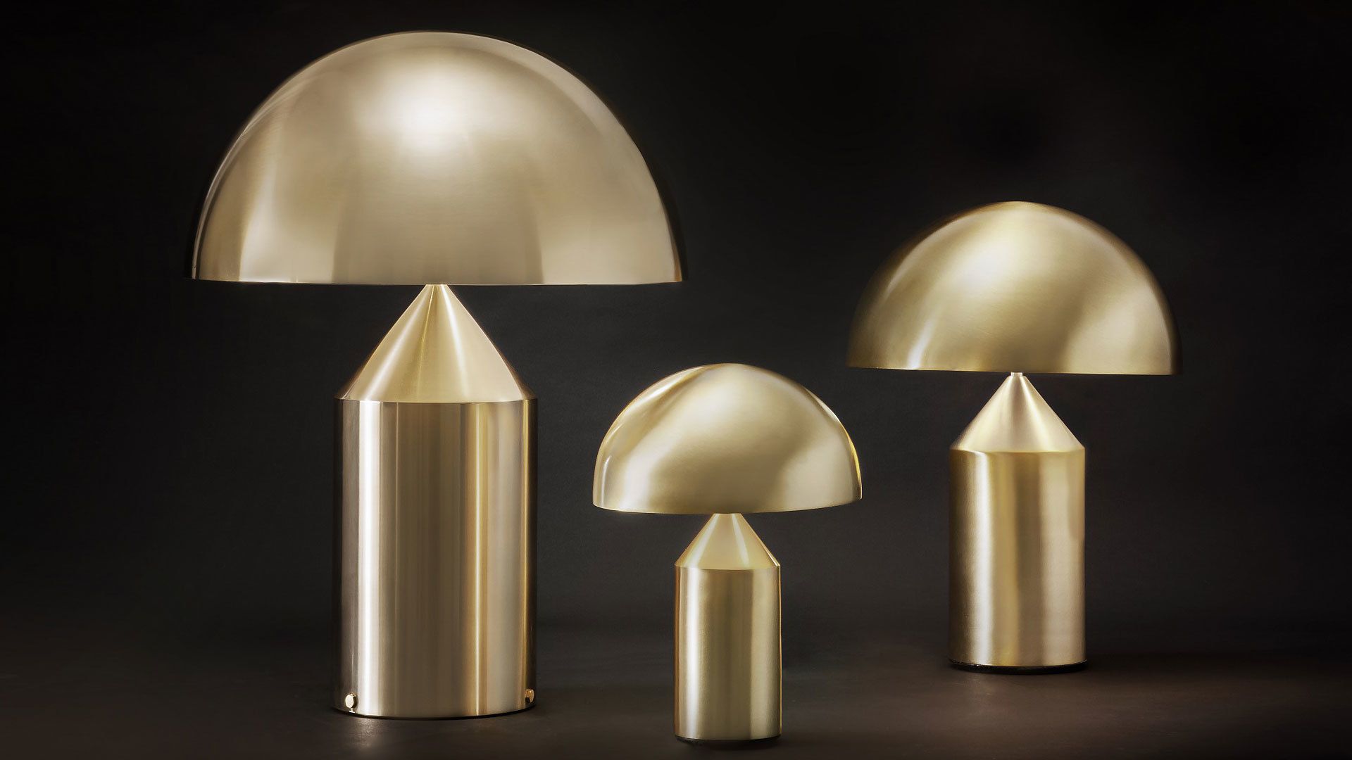 Atollo Lampe de table Or  Oluce