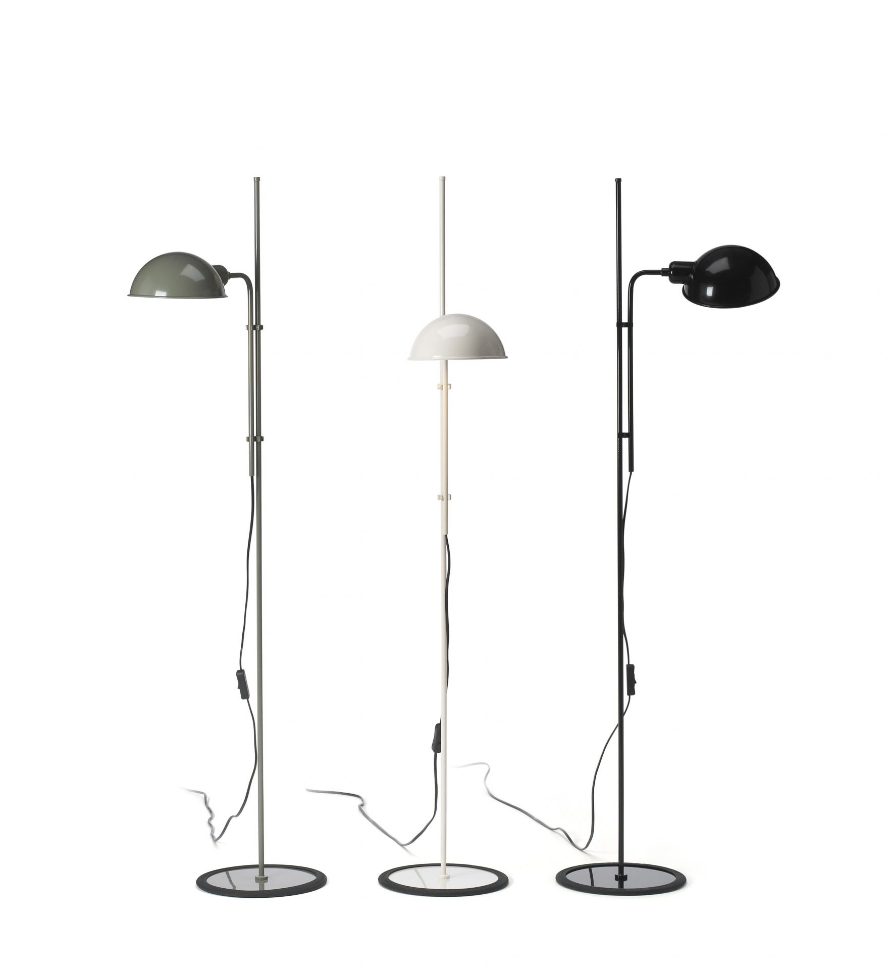 Funiculí Lampadaire noir Marset