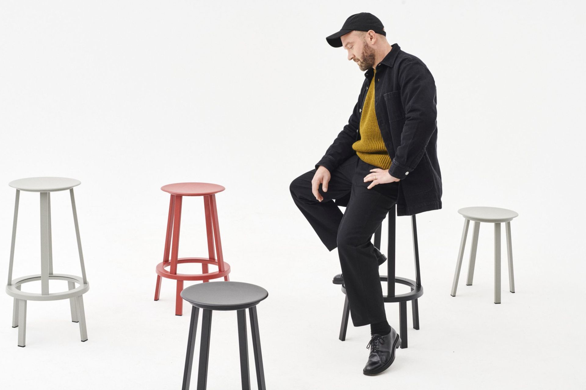 Revolver Bar Stool Tabouret de bar High Hay Revolver Bar Stool Tabouret de bar High Hay