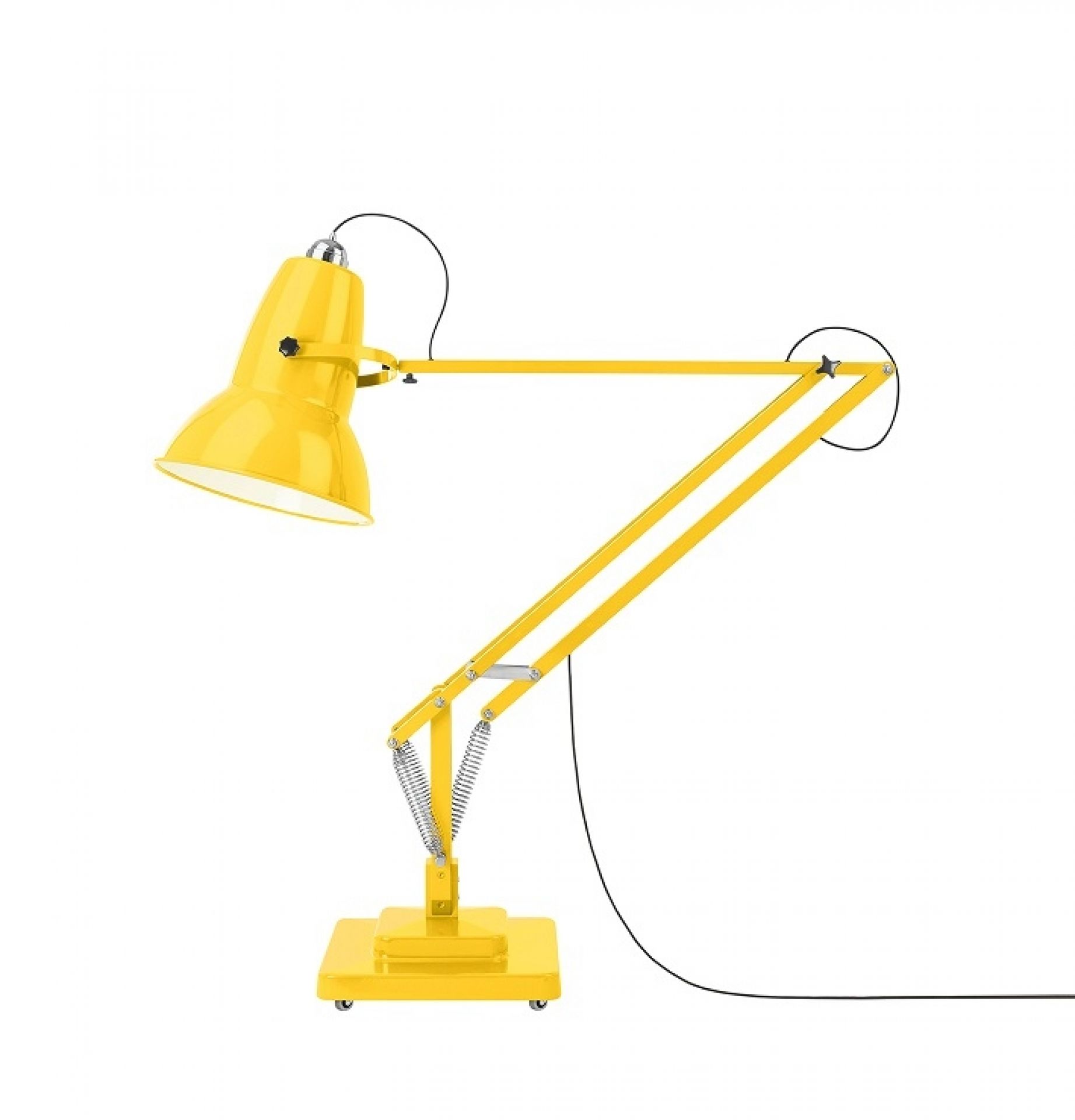 Original 1227 Giant Floor Lamp Lampadaire Indoor Anglepoise Jaune