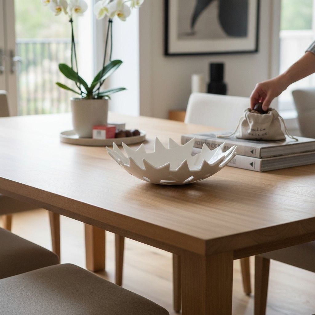 Plat en forme d'étoile Petite étoile Ø 30 cm Roues OFFRE SPECIALE