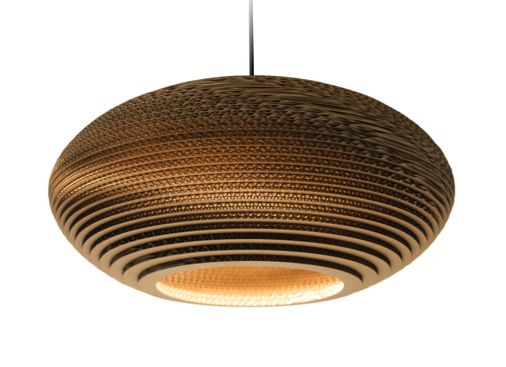 Luminaire à suspension Disc20 Scraplights Graypants