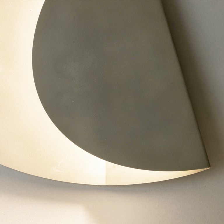 Applique Plier Oval étain Mogg