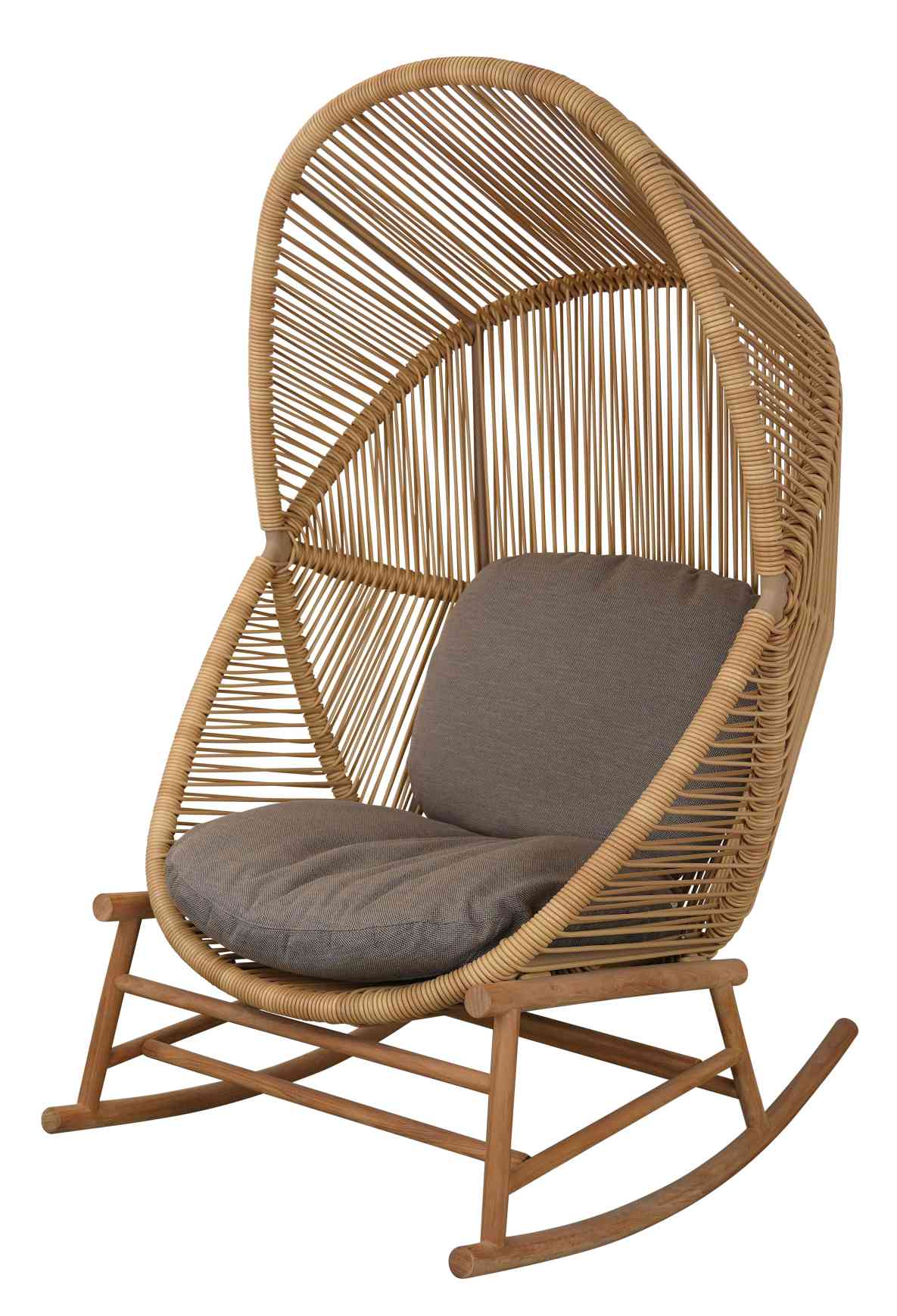 Coussin d'assise et de dossier pour fauteuil Hive Outdoor Cane-Line Taupe