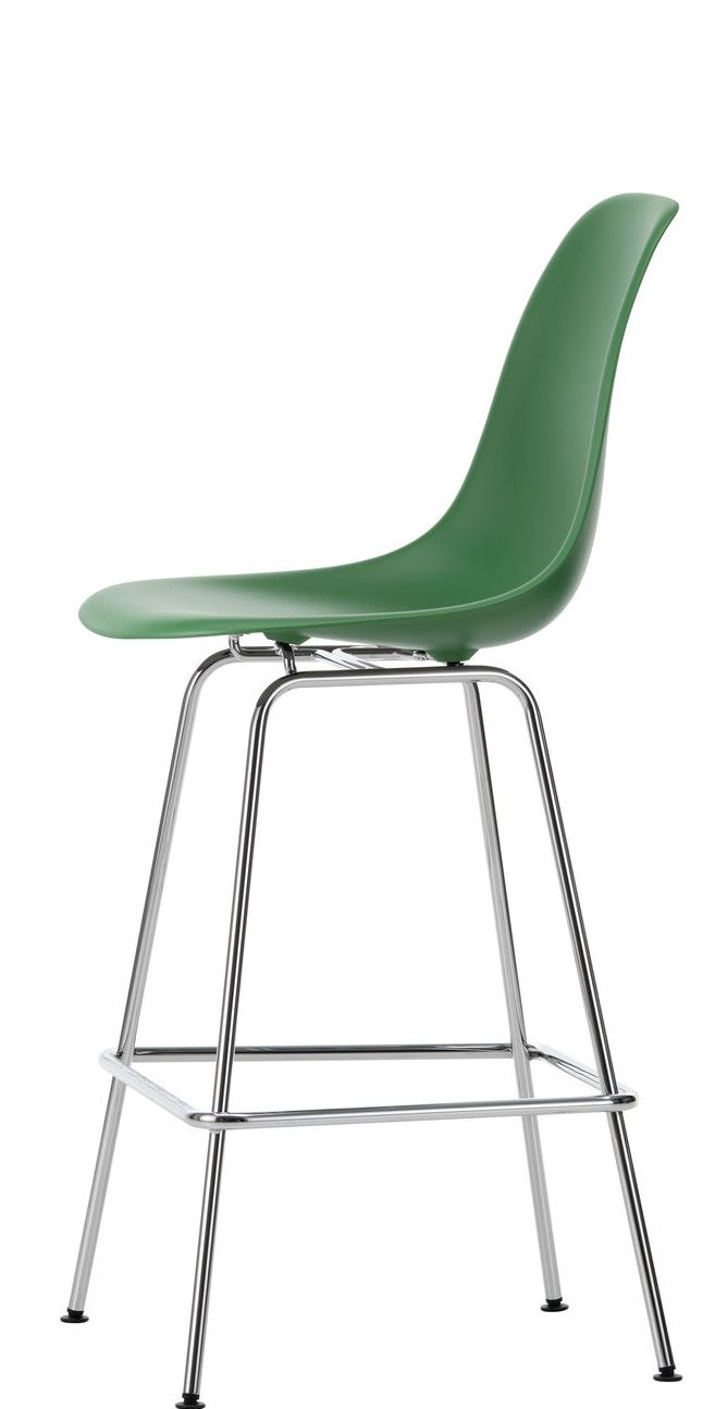 Eames Plastic Bar Stool Tabouret de bar moyen Vitra