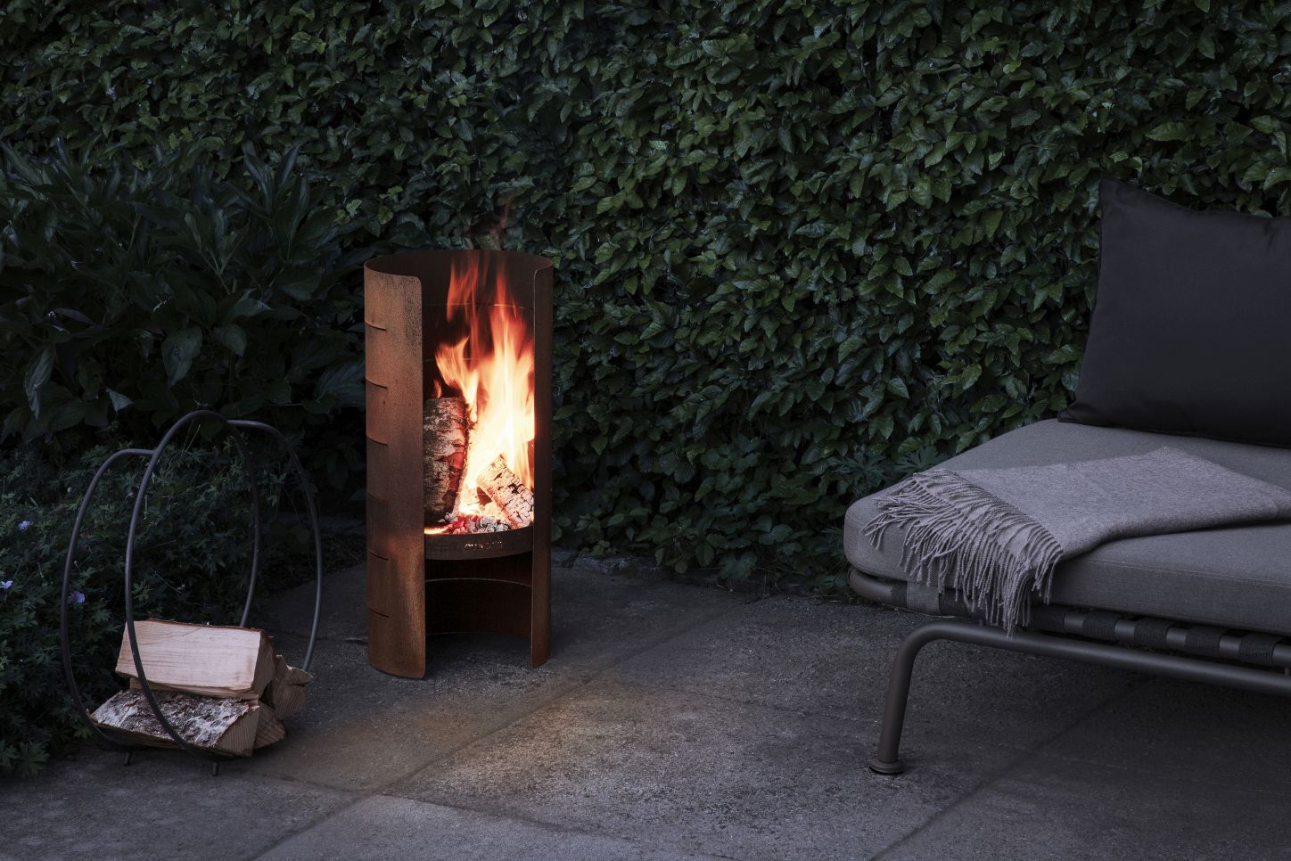 FireCylinder Cheminée de jardin Eva Solo OFFRE SPECIALE