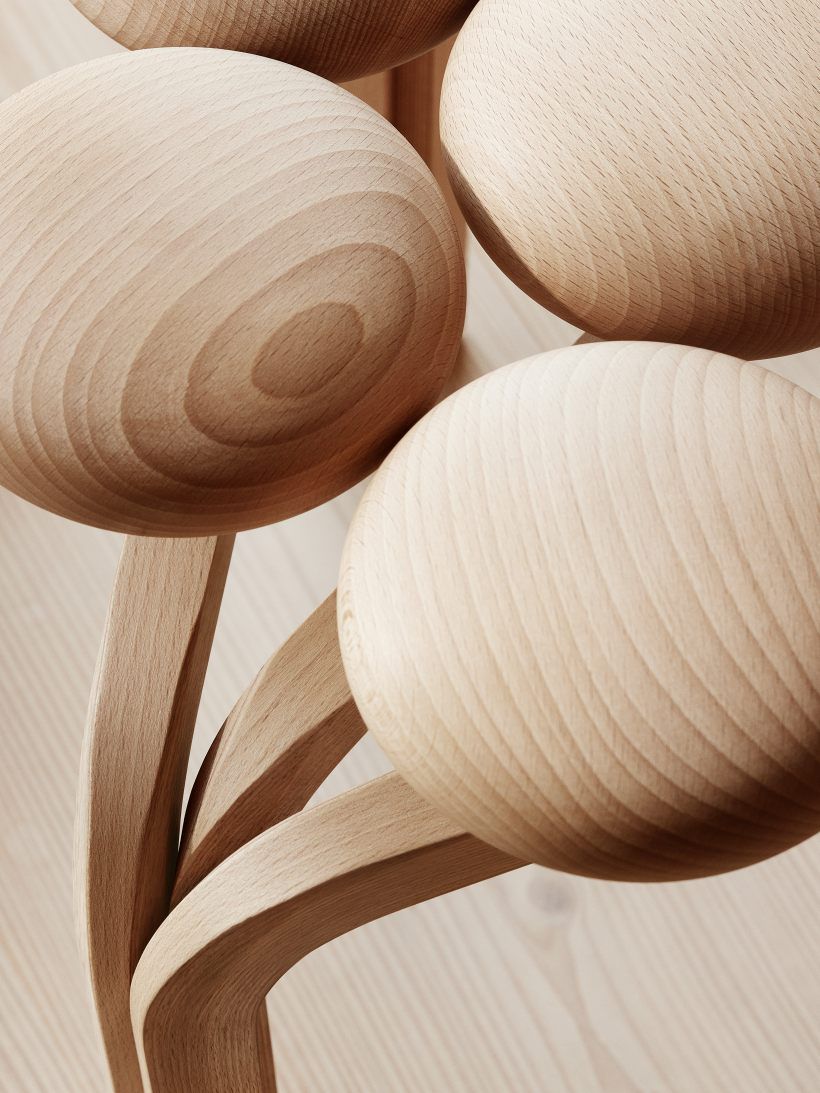 Tabouret Utzon Stool Fritz Hansen
