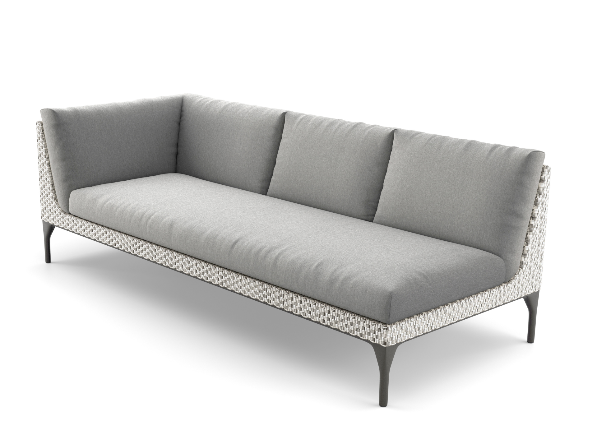 Mu canapé XXL module droit Dedon