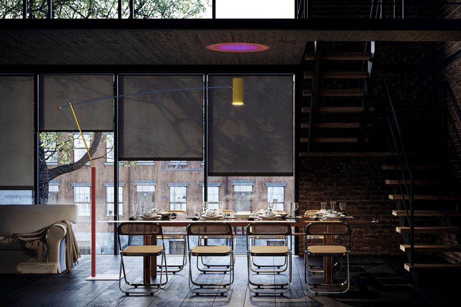 Ettorino BIG Lampadaire Catellani & Smith