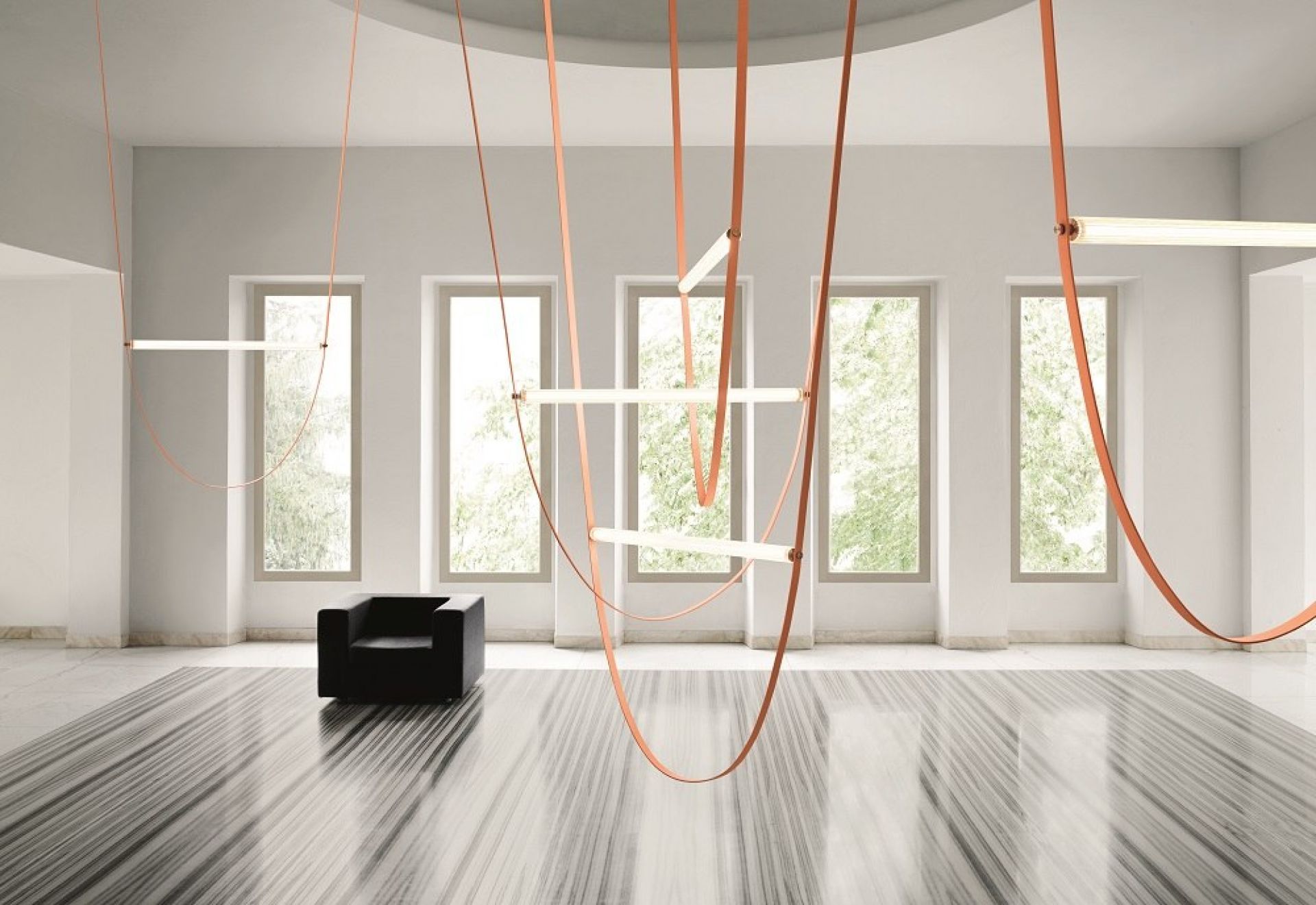Wireline Suspension Lampe à suspension Flos