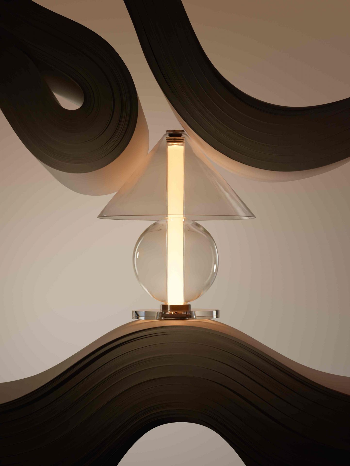 Fragile Lampe de table marset