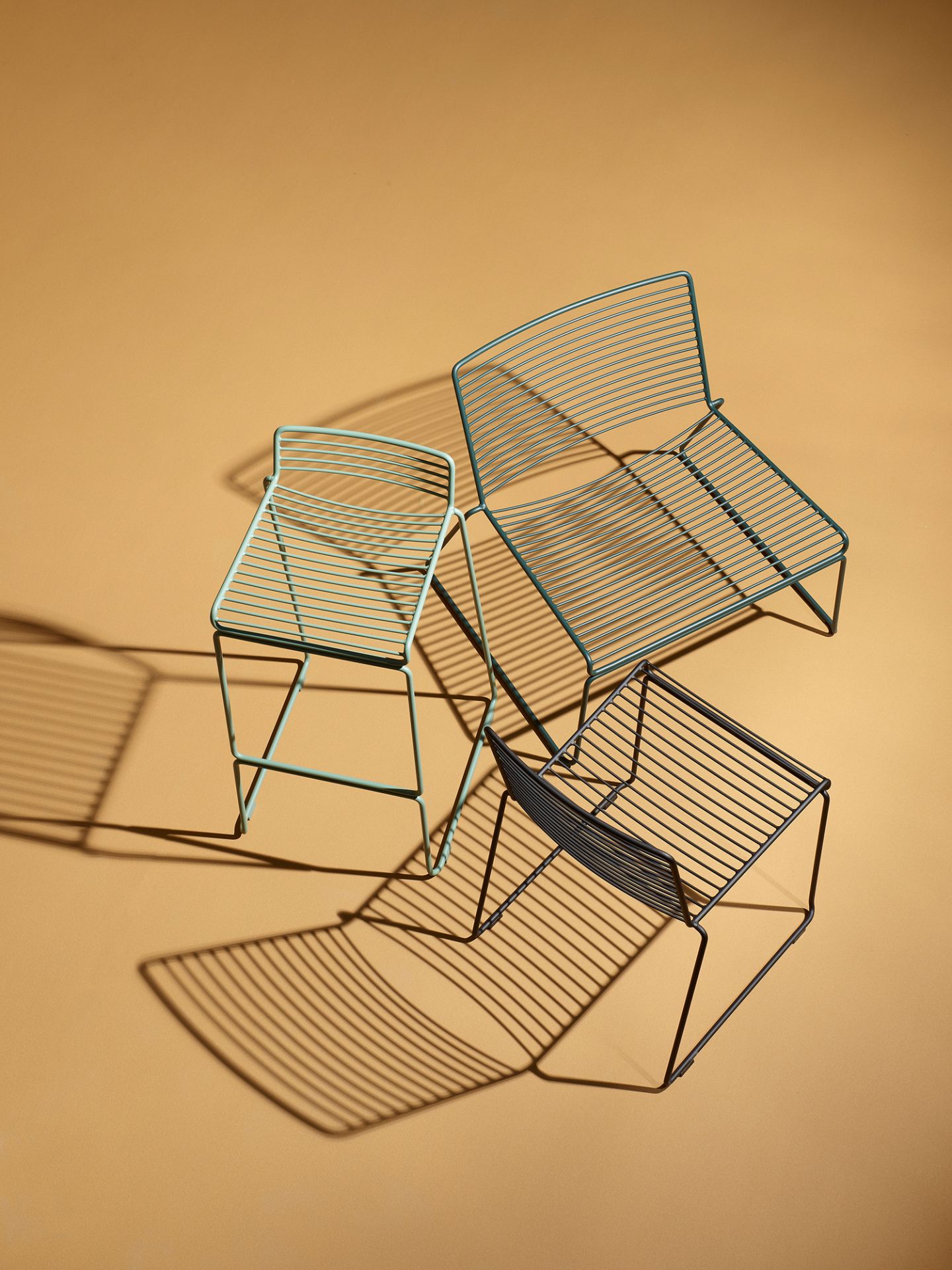 Hee Lounge Chair Fall vert Hay