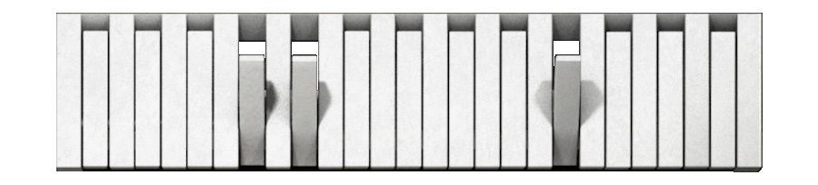 XYLO Portemanteau mural hêtre laqué blanc PER/USE