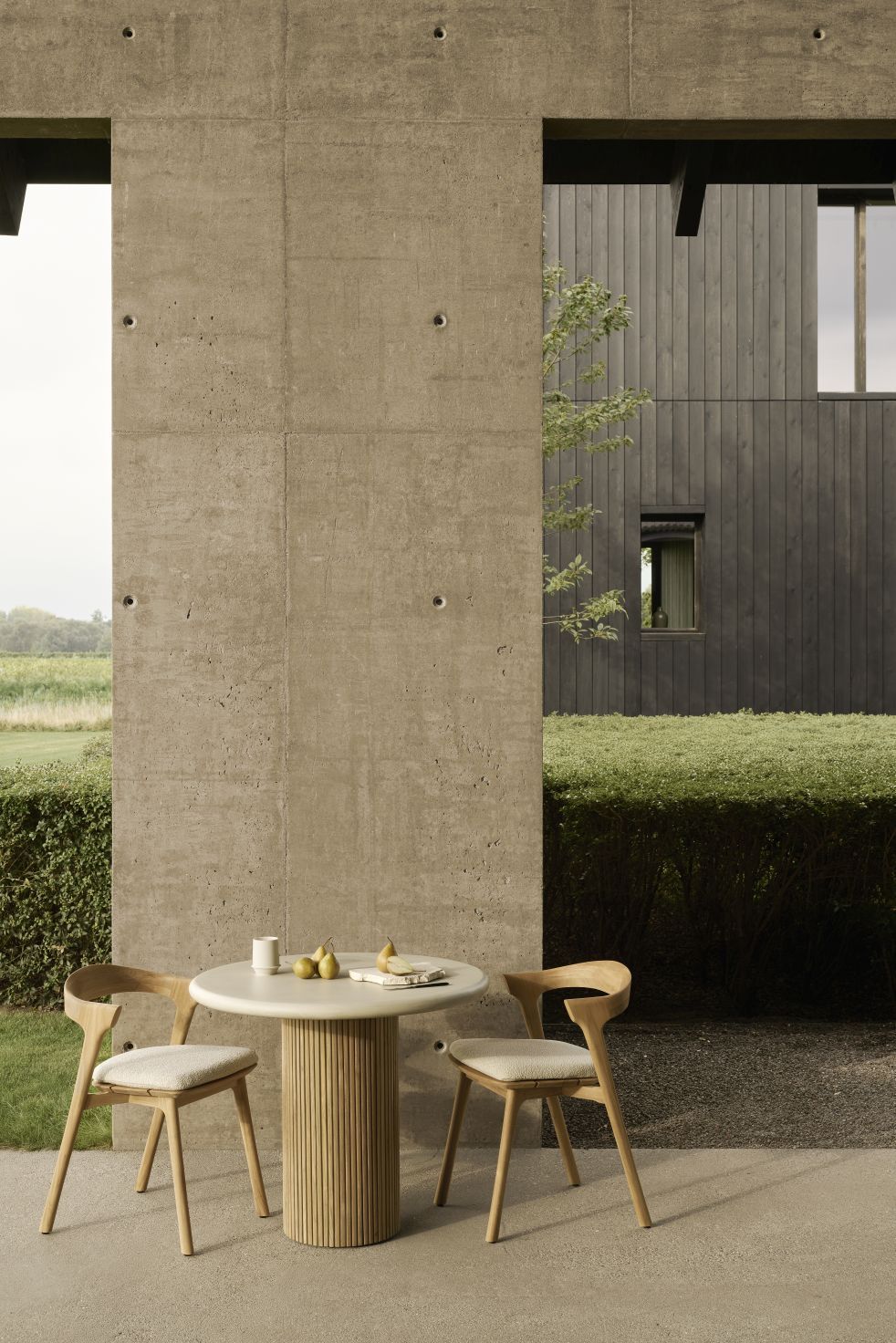 Roller Max Outdoor Table à manger gris clair Ethnicraft