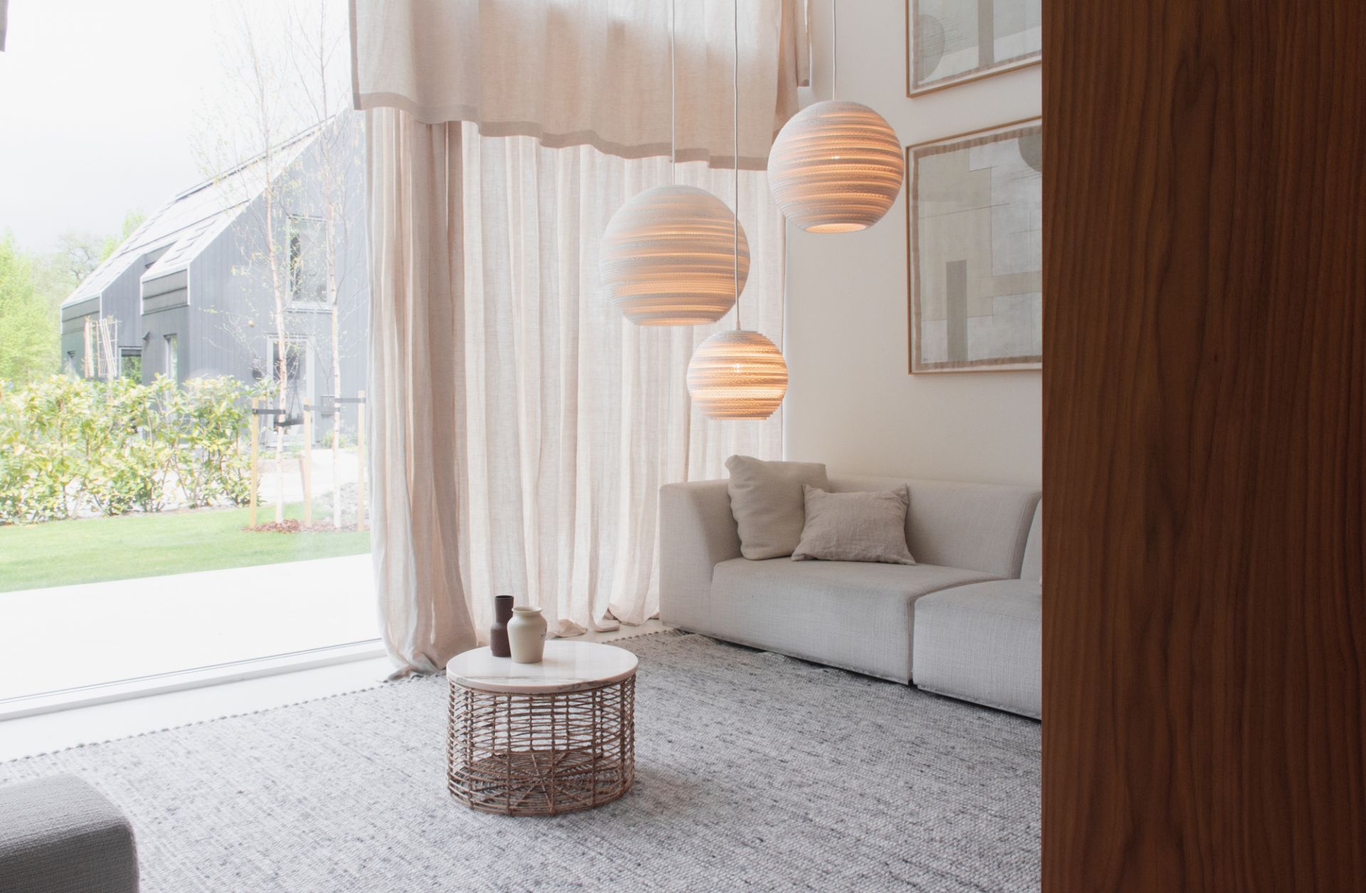 Scraplights Moon 18 Lampe suspendue Blanc Graypants