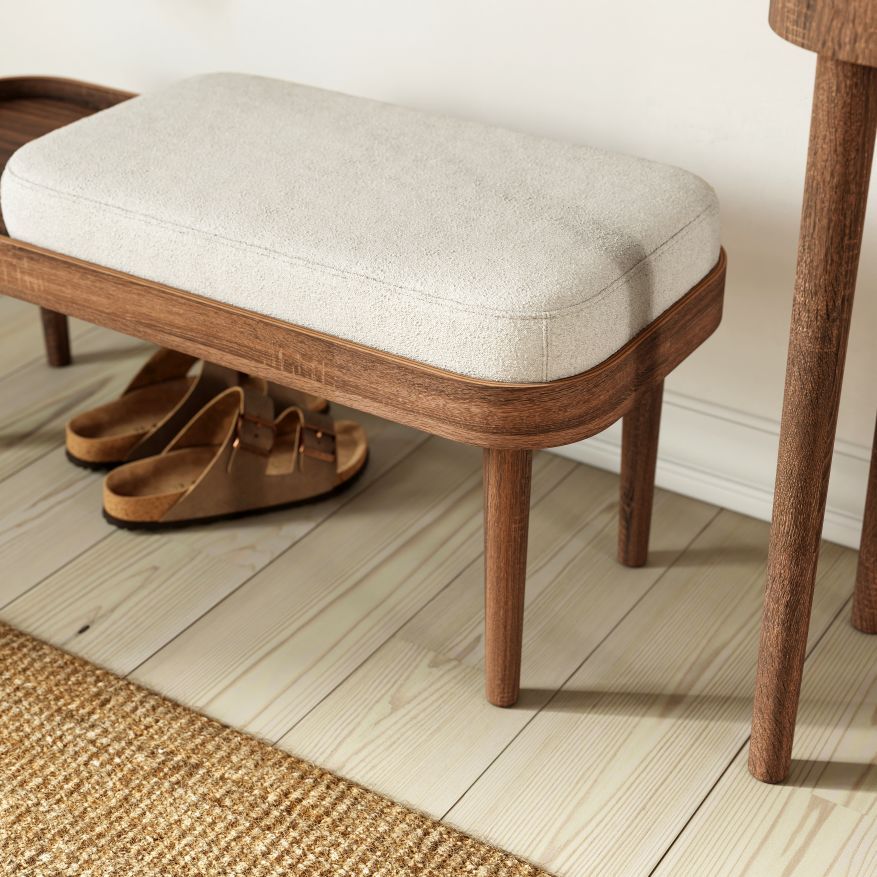 Serena Bench Banc chêne teinté foncé novoform 