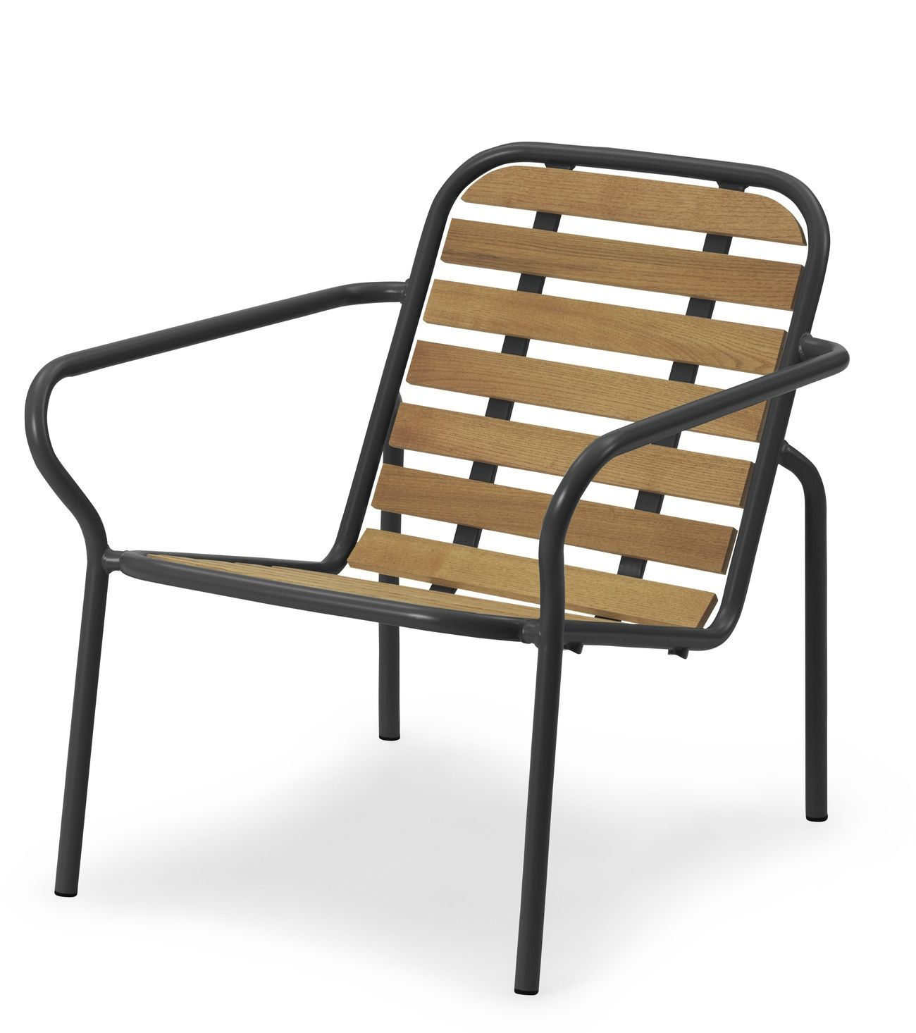 Vig Lounge Chair Wood Fauteuil d'extérieur Normann Copenhagen 