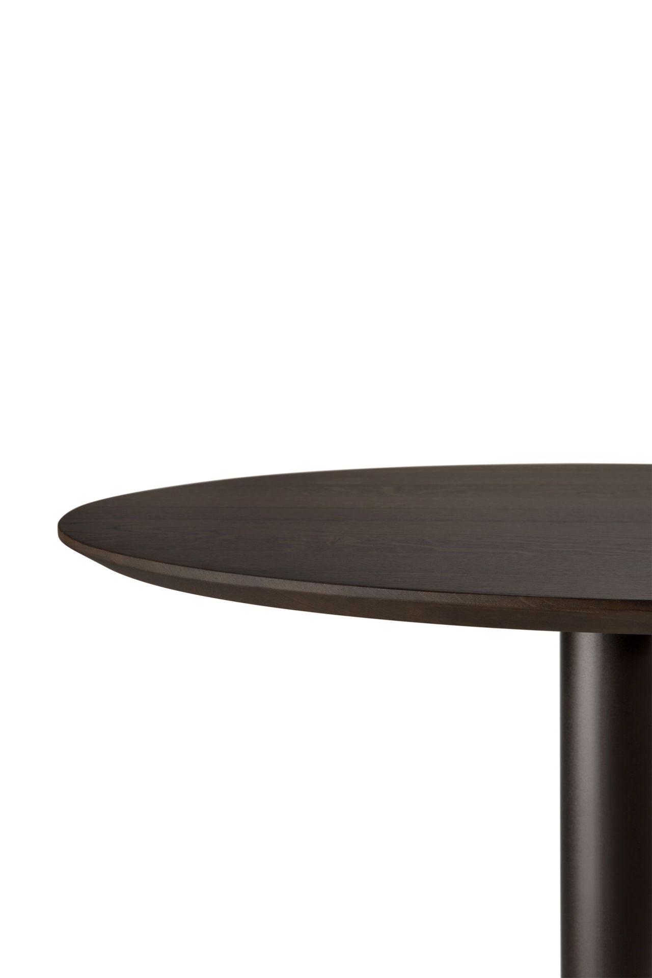 Blend Table Ø90cm Dark Bronze - Chêne brun Ethnicraft