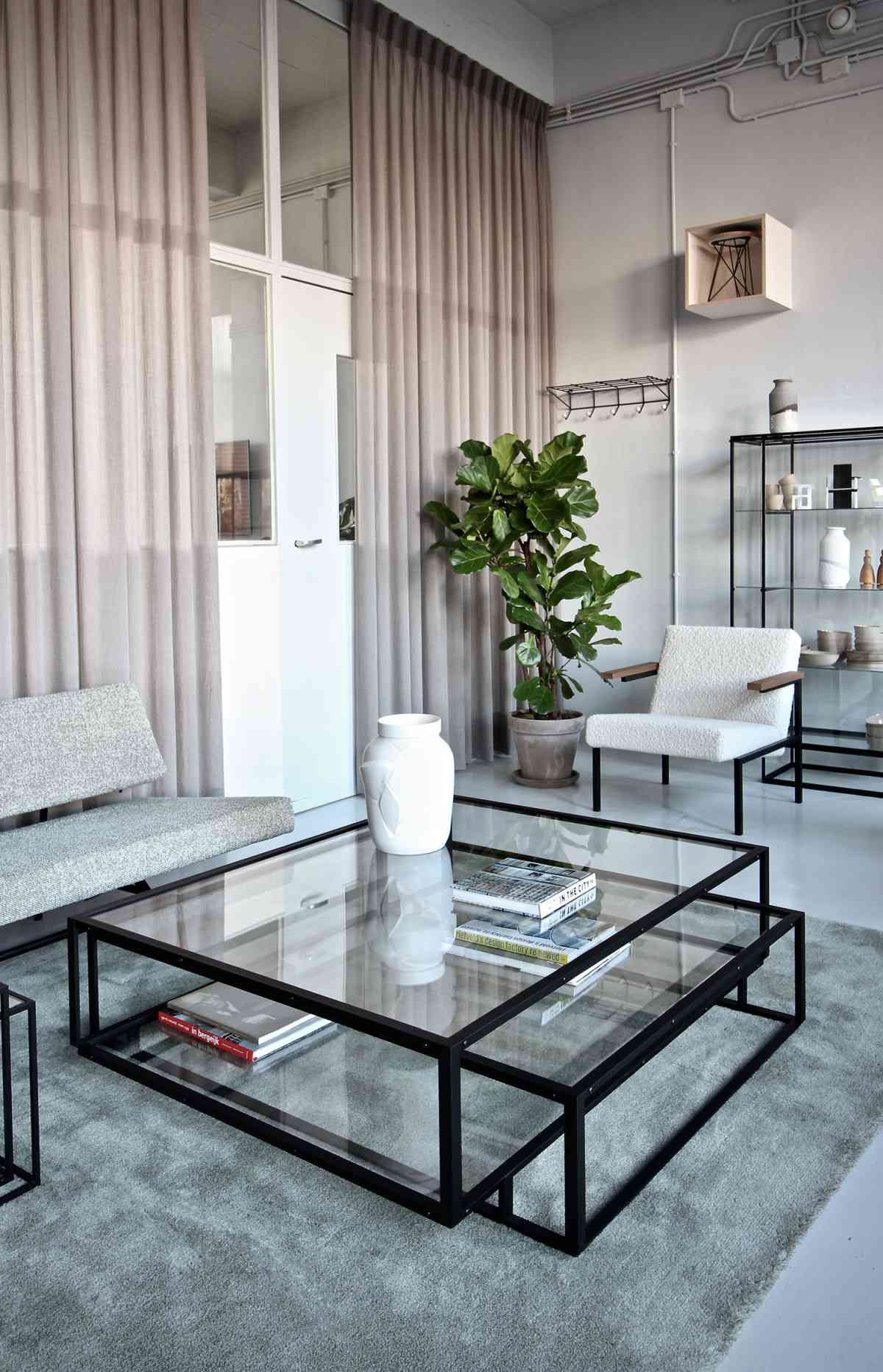 Tangled Square Table de salon Table basse Spectrum