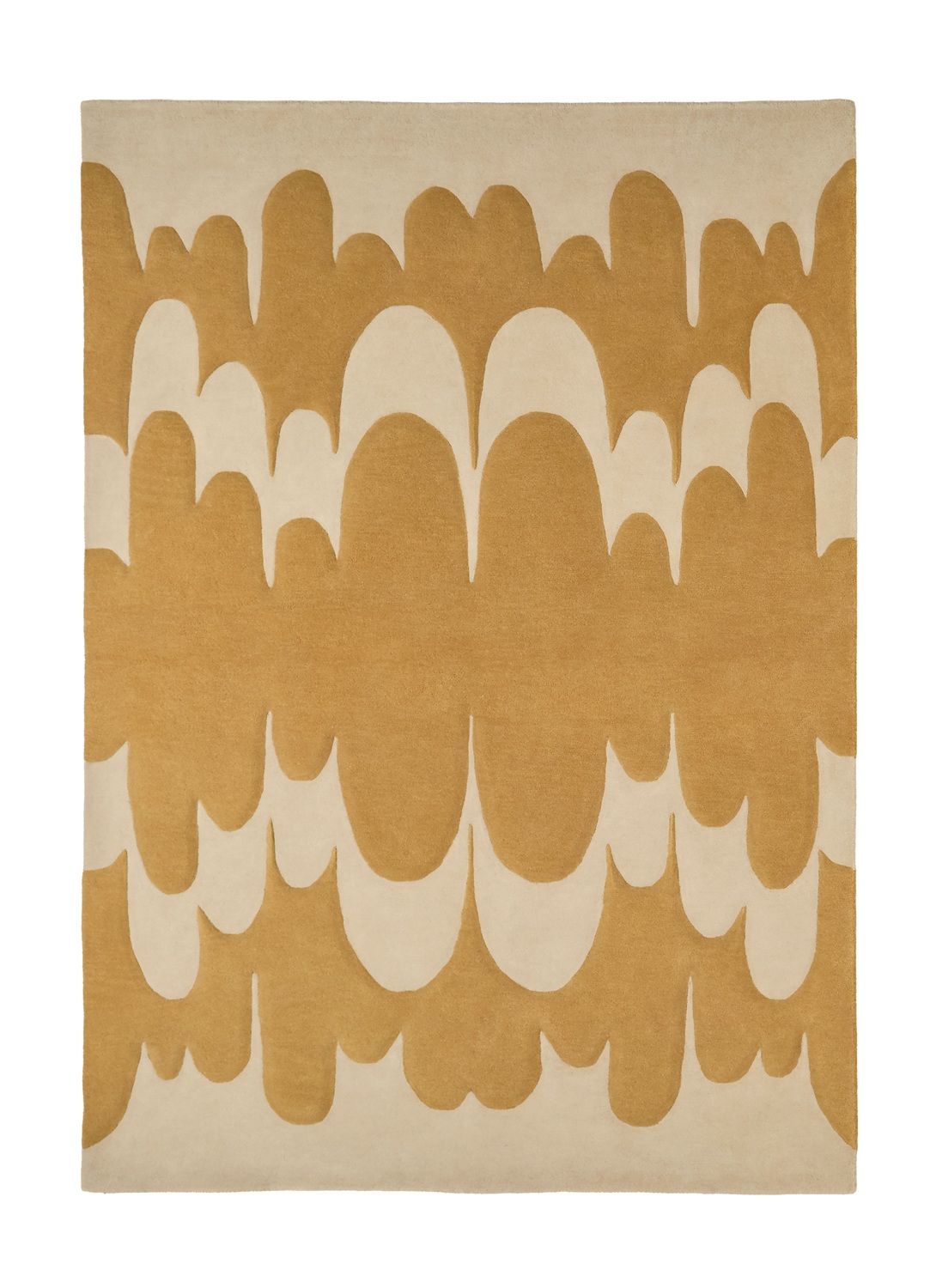 Lucia Eames Echo Tapis Ochre Nanimarquina
