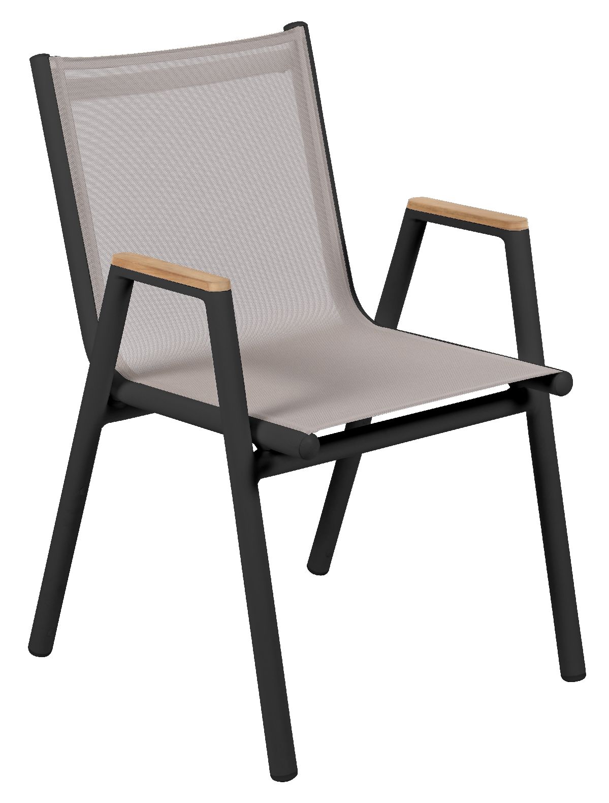 Pilotis fauteuil avec accoudoirs Batyline Extérieur Fermob