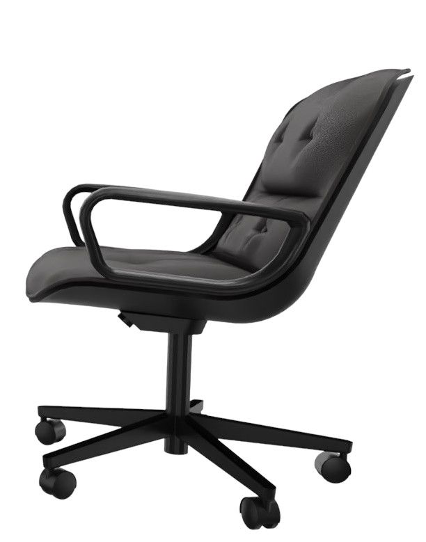 Pollock Executive chaise pivotante avec accoudoirs Knoll International 
