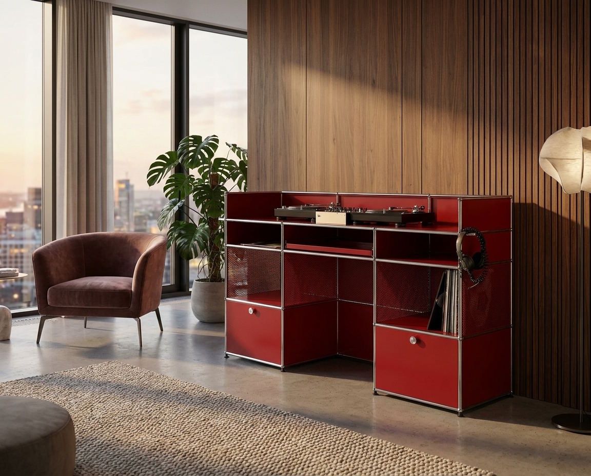 DJ assis-debout Bureau L 175 cm USM Haller