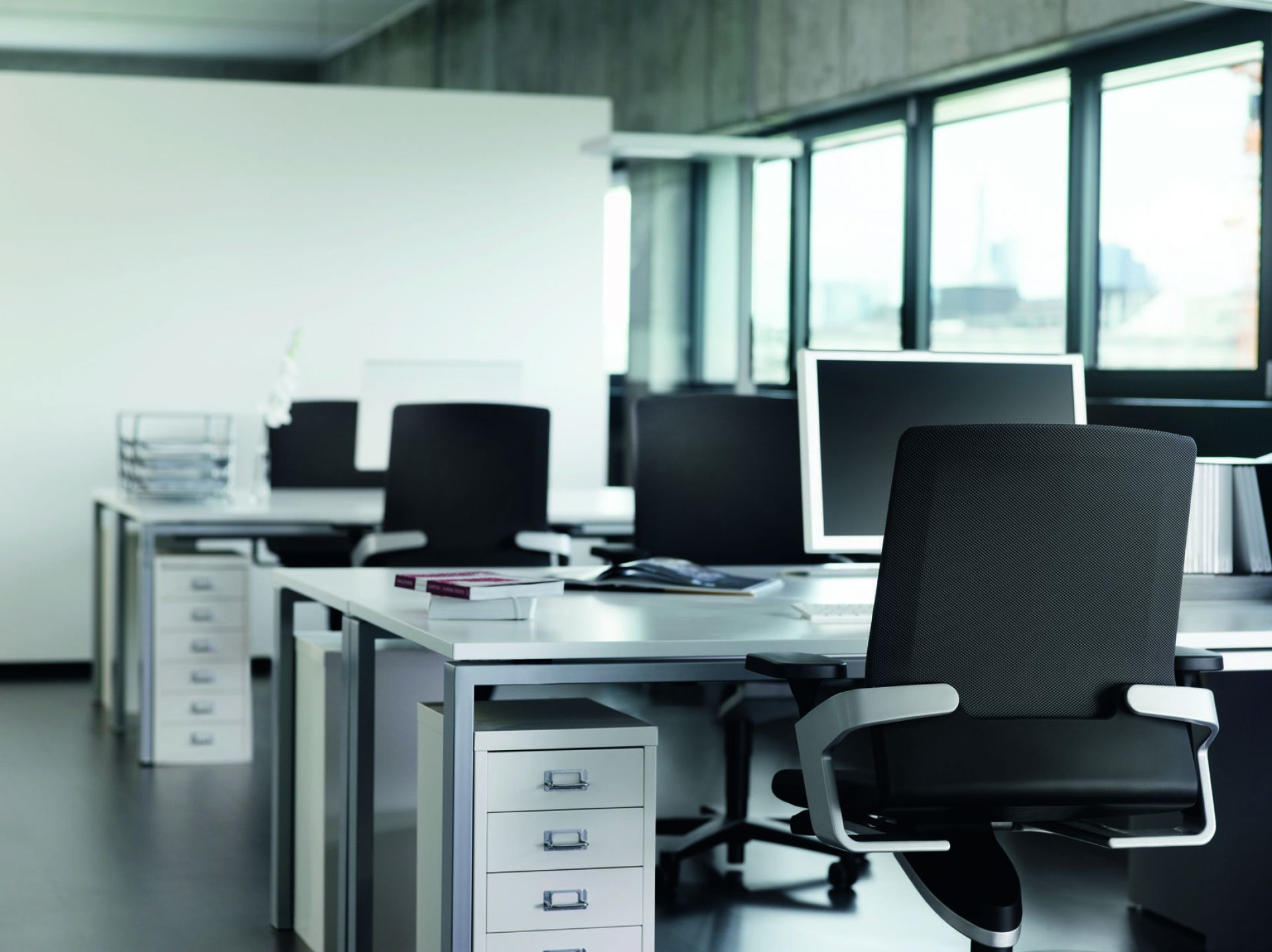 On 174/7 Chaise pivotante de bureau Wilkhahn