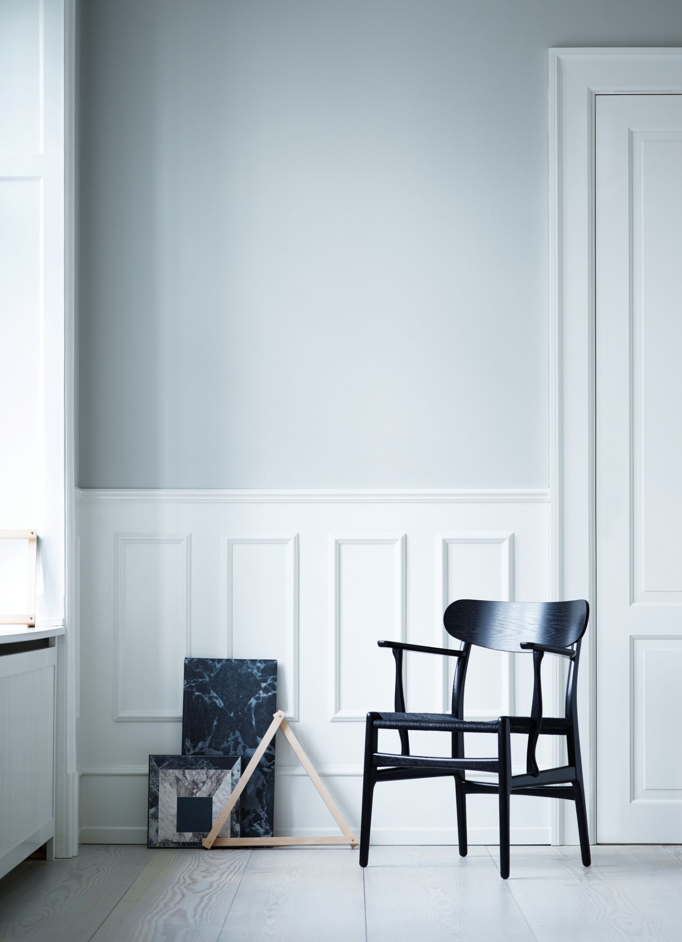 CH26 chaise en bois tresse naturelle/chêne savonné Carl Hansen &amp; Søn