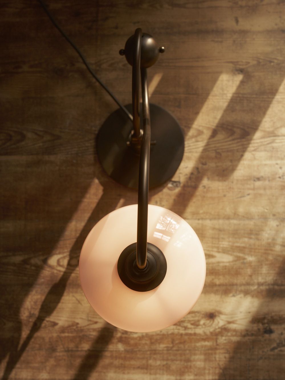 Lampe de table PH 1/1 Piano, couleur Dusty Terracotta, Louis Poulsen