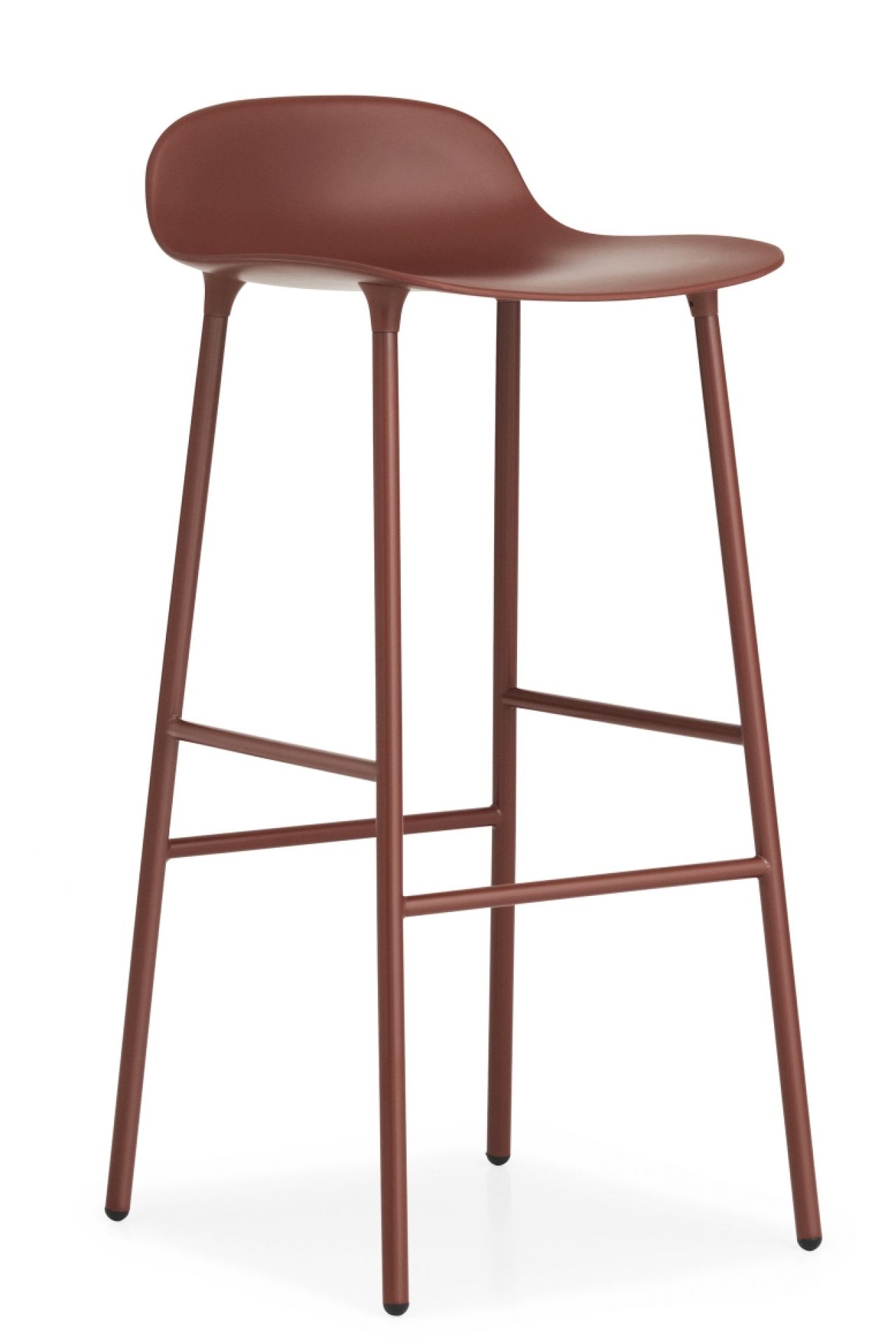 Form Barstool tabouret de bar H 75 cm Acier Normann Copenhagen