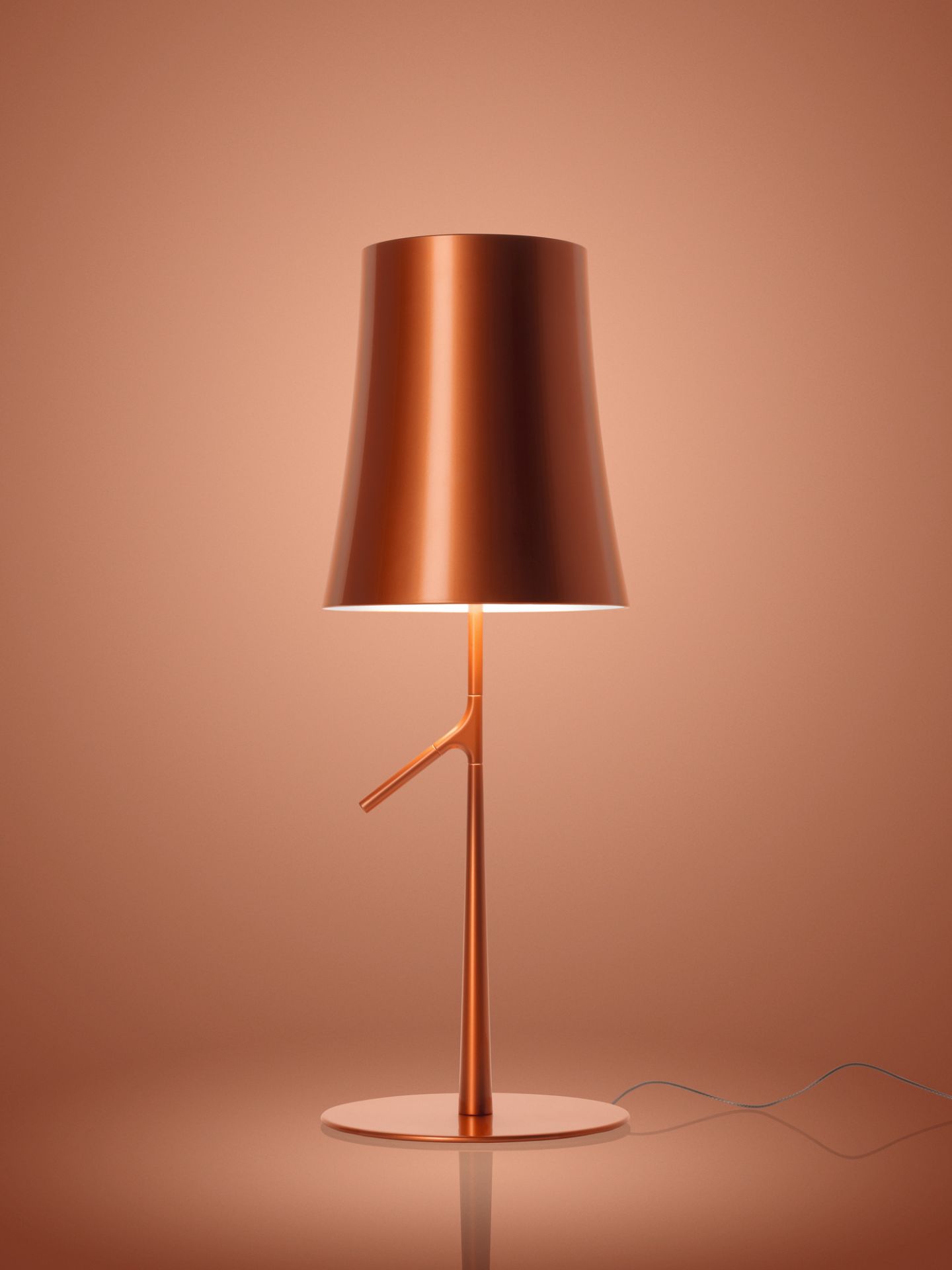 Birdie Grande LED Lampe de table Foscarini Graphite