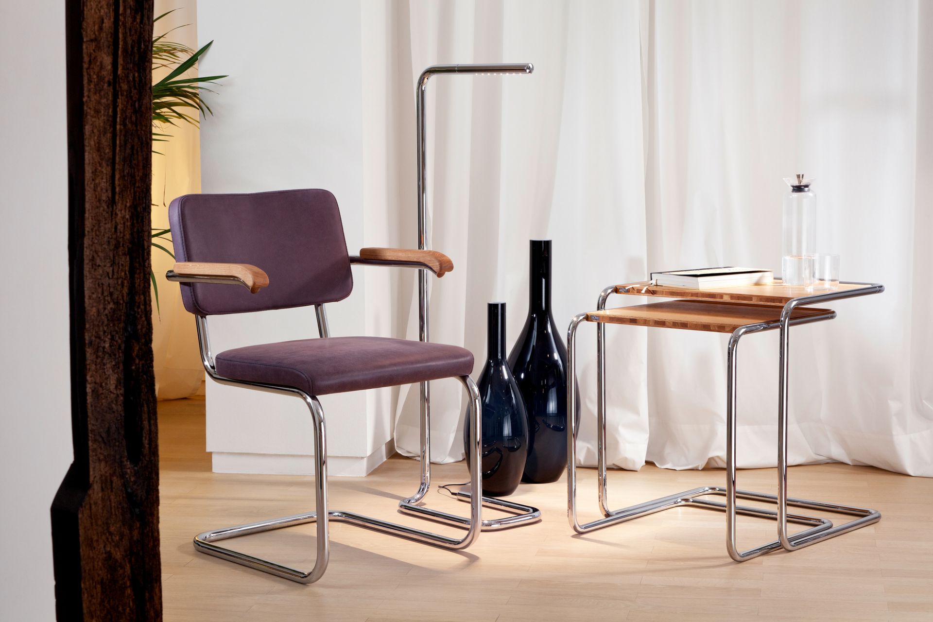 B 97 Set Table d'appoint Thonet