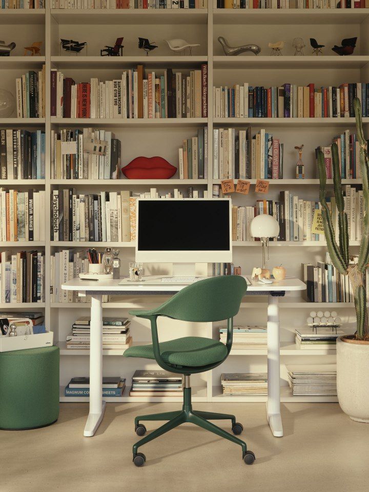 Mynt dossier et assise plastique Chaise de bureau Vitra