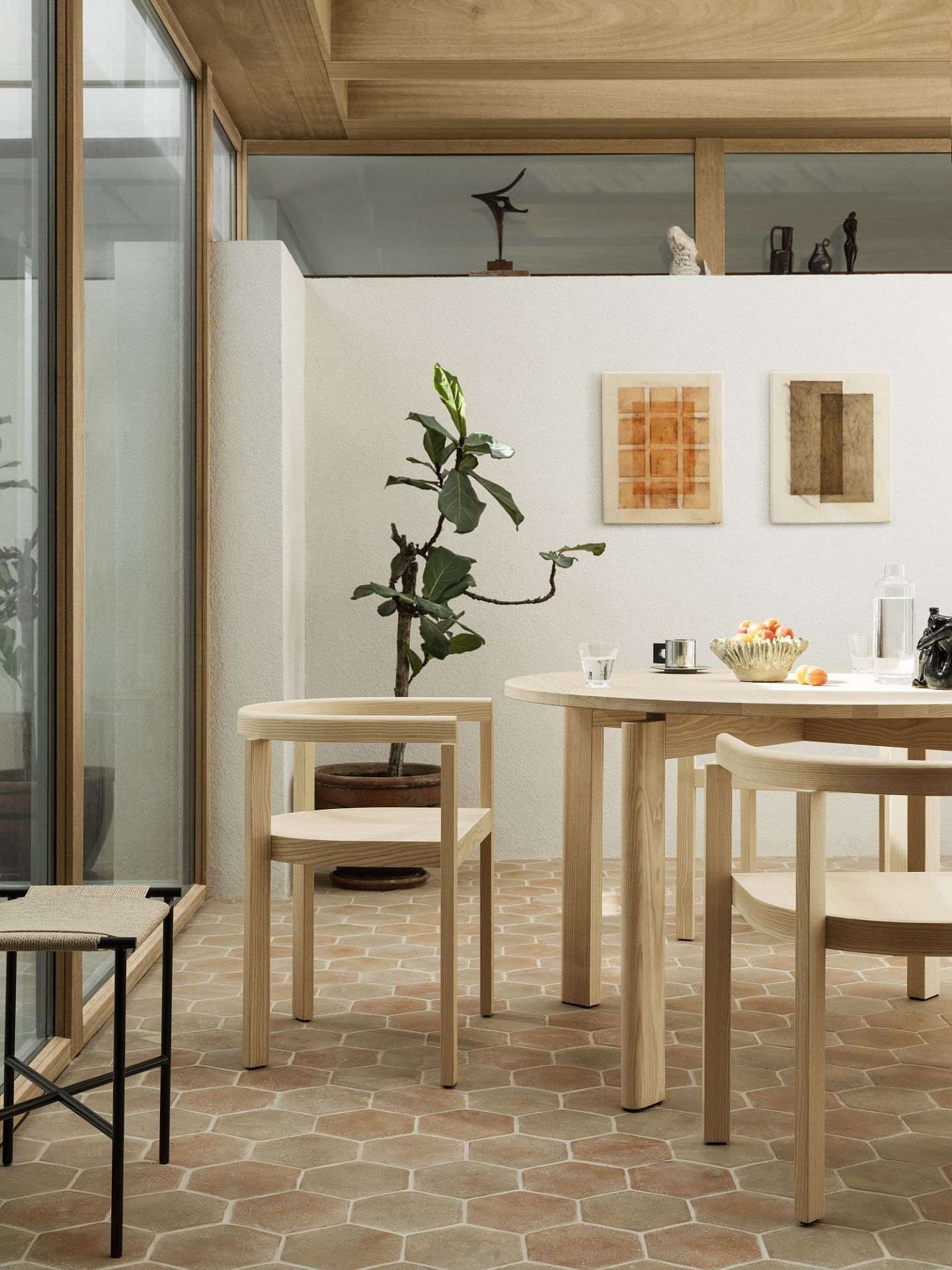 After Coussin de siège pour Dining chair Chaise Fritz Hansen