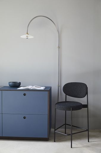 Series 430 Bar Stool Tabouret de bar 75 cm NOIR / REMIX 123 Verpan OFFRE SPECIALE