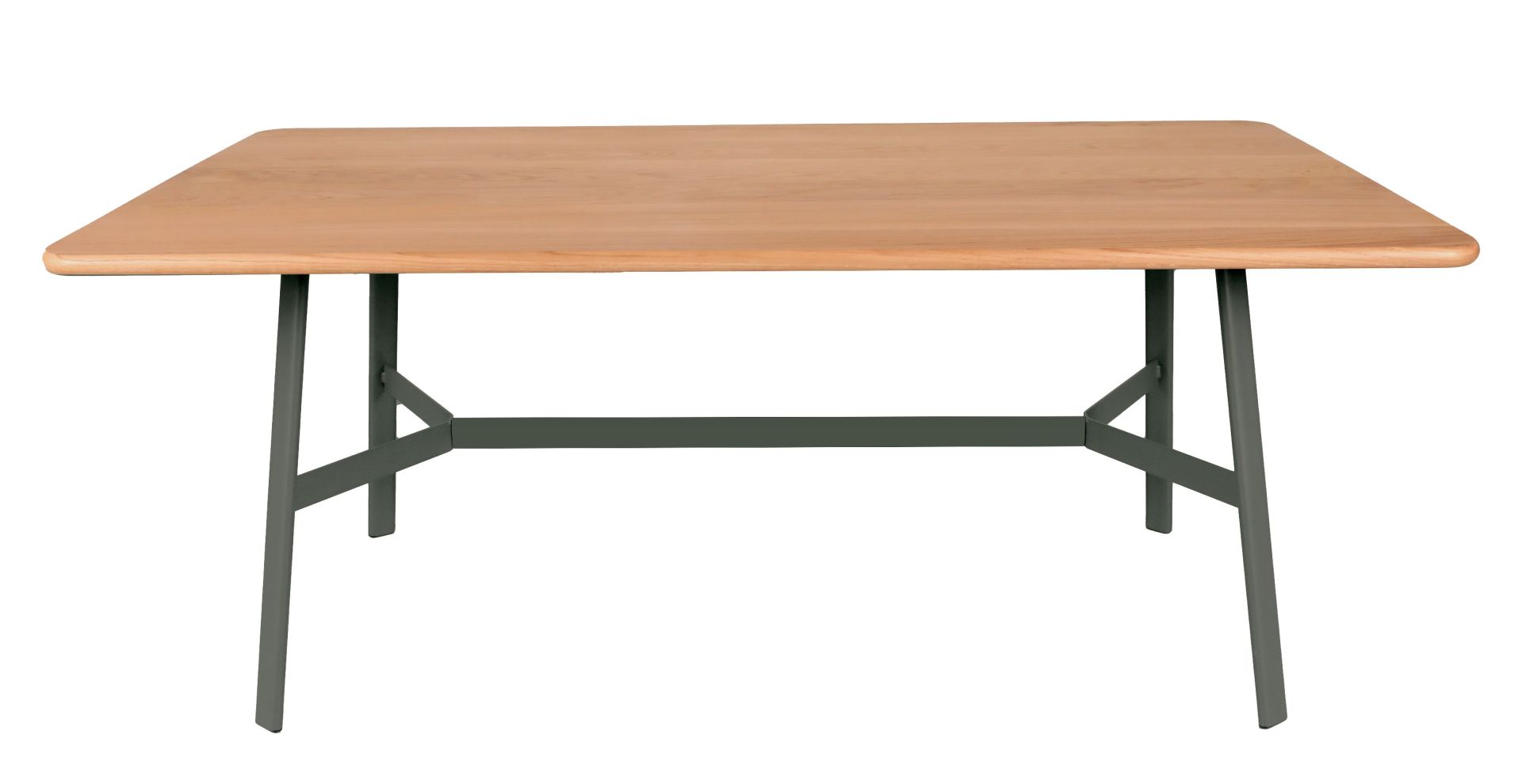 SO'O / SO O Table de salle à manger en chêne 180 × 90 cm Intérieur Fermob