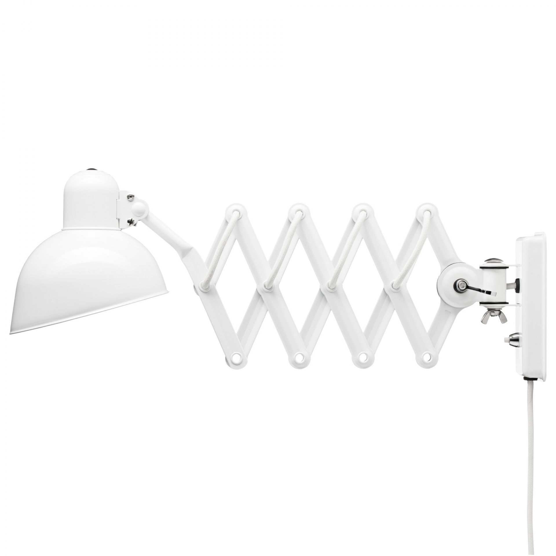 6718 Applique murale extractible KAISER idell Fritz Hansen blanc