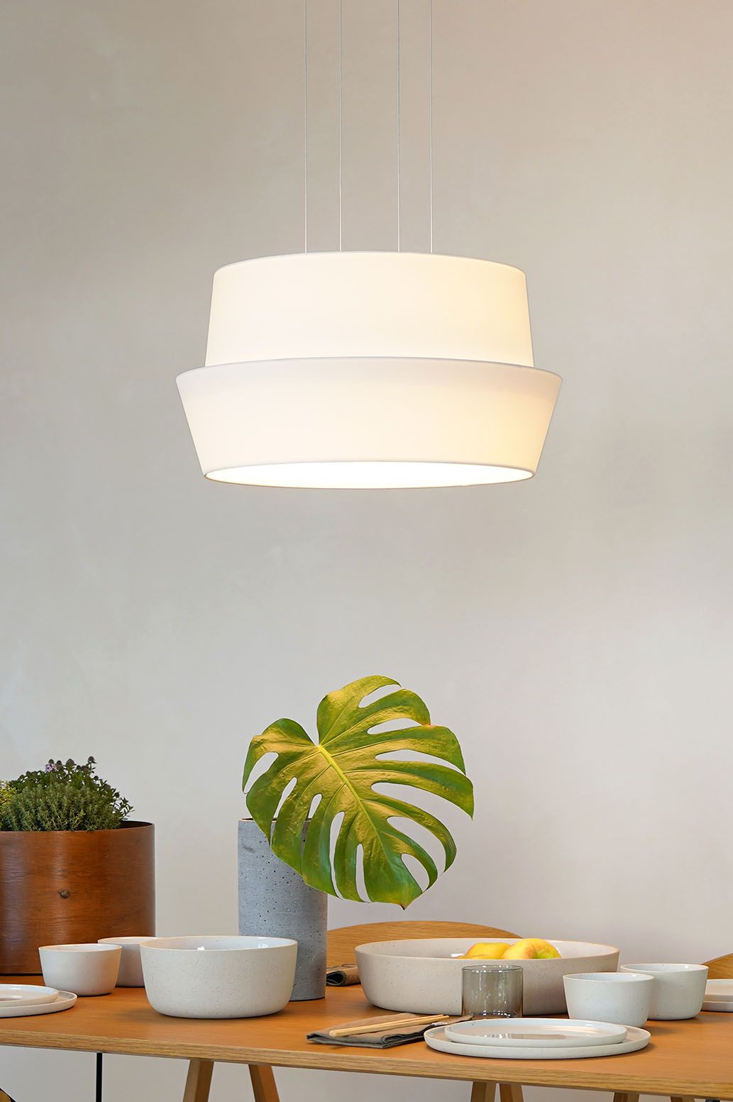 Fly Lampe suspendue O blanc Maigrau