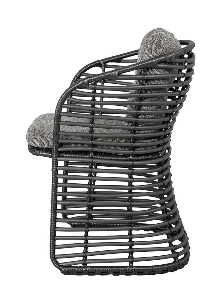 Basket Fauteuil Graphite Cane-Line